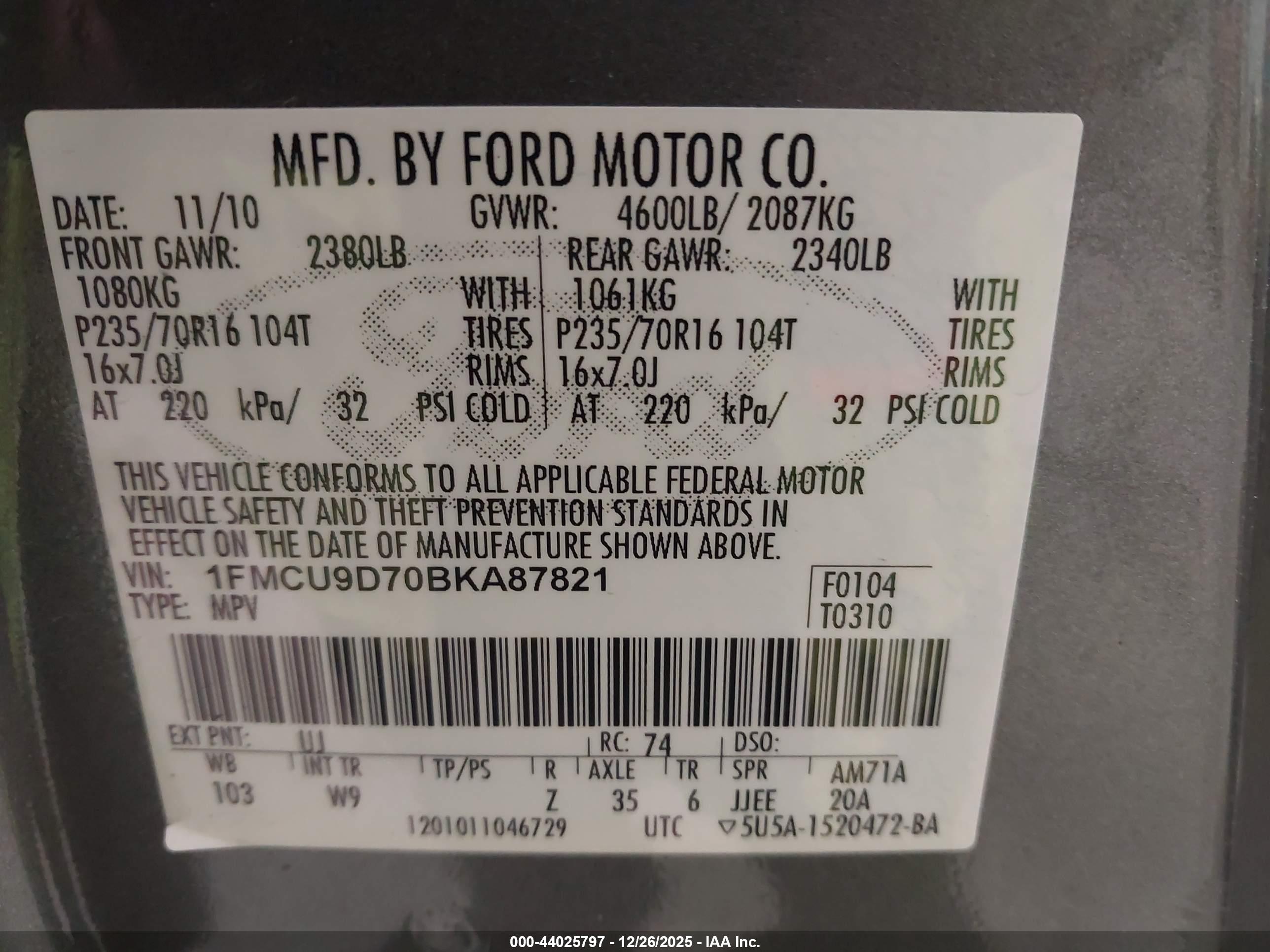 FORD ESCAPE image 9