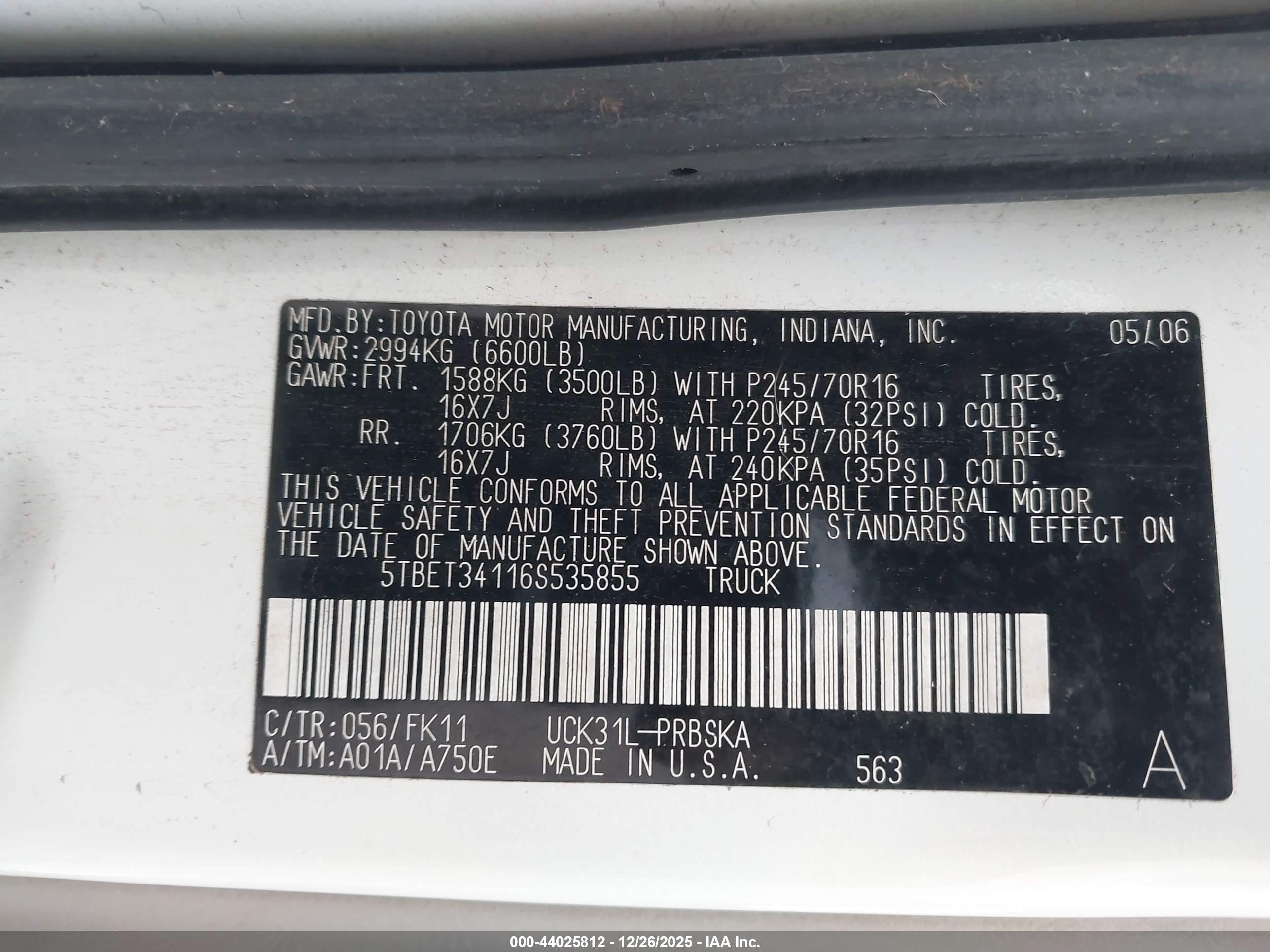 TOYOTA TUNDRA image 9