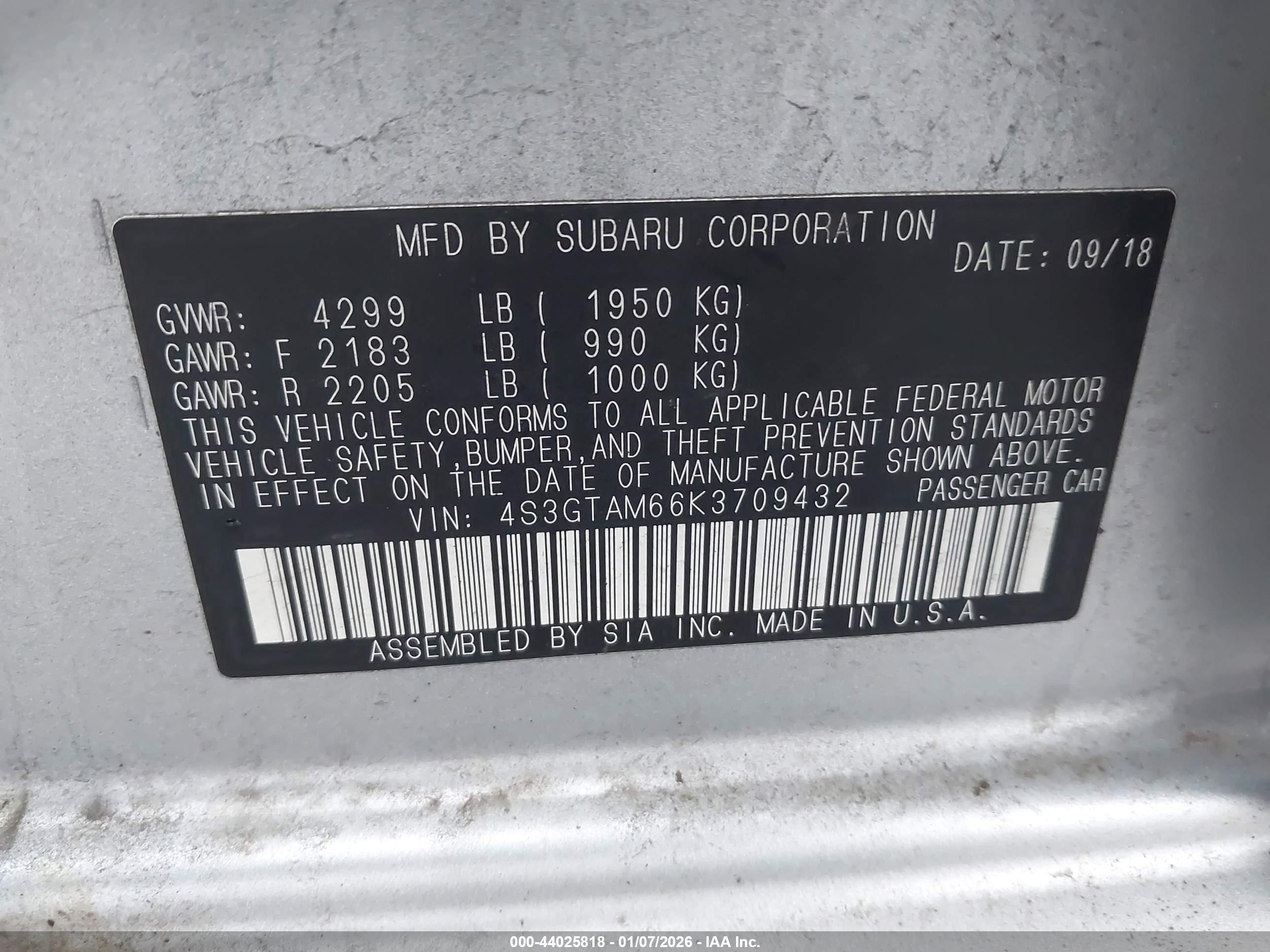 SUBARU IMPREZA image 9