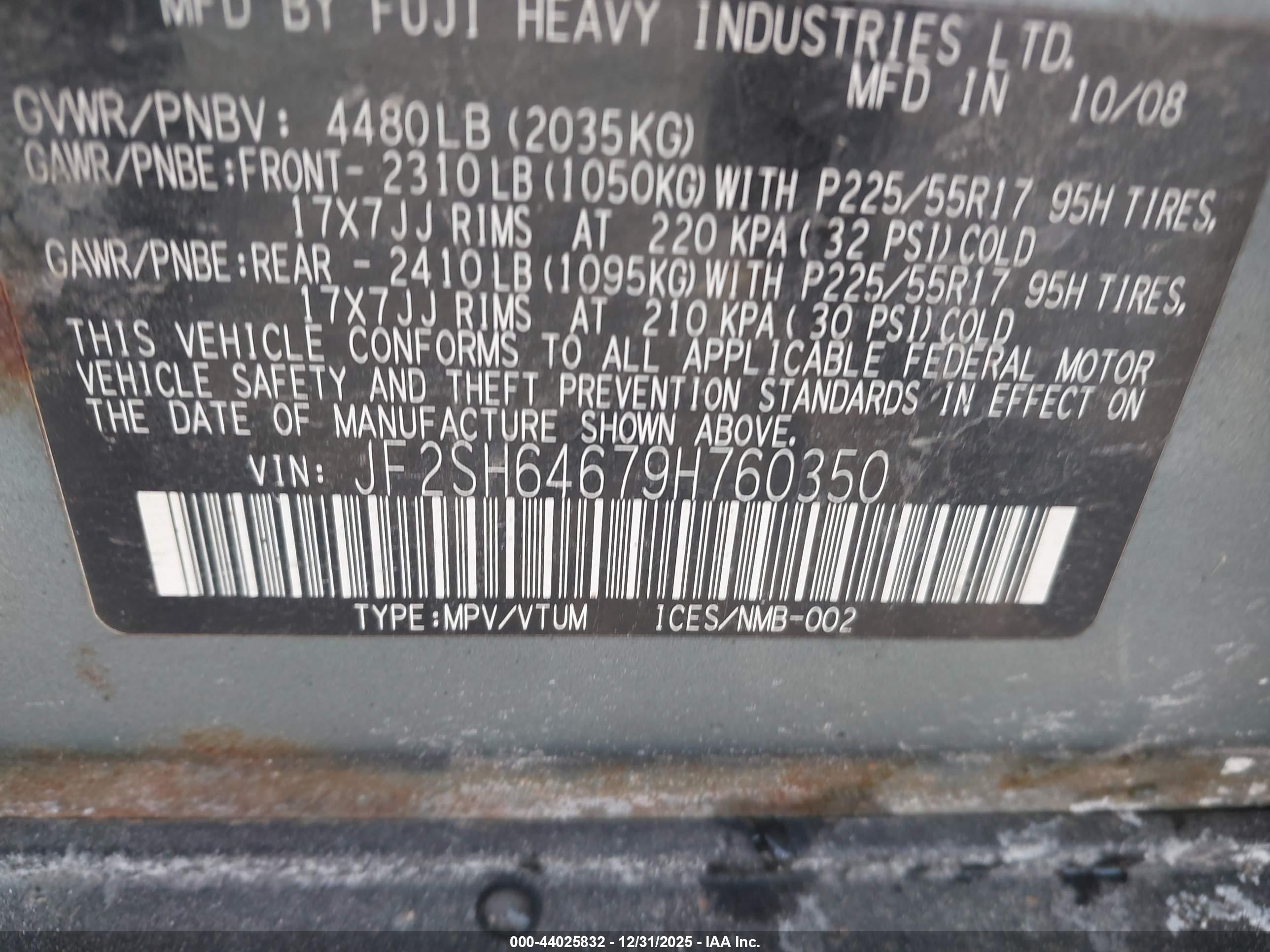 SUBARU FORESTER image 9