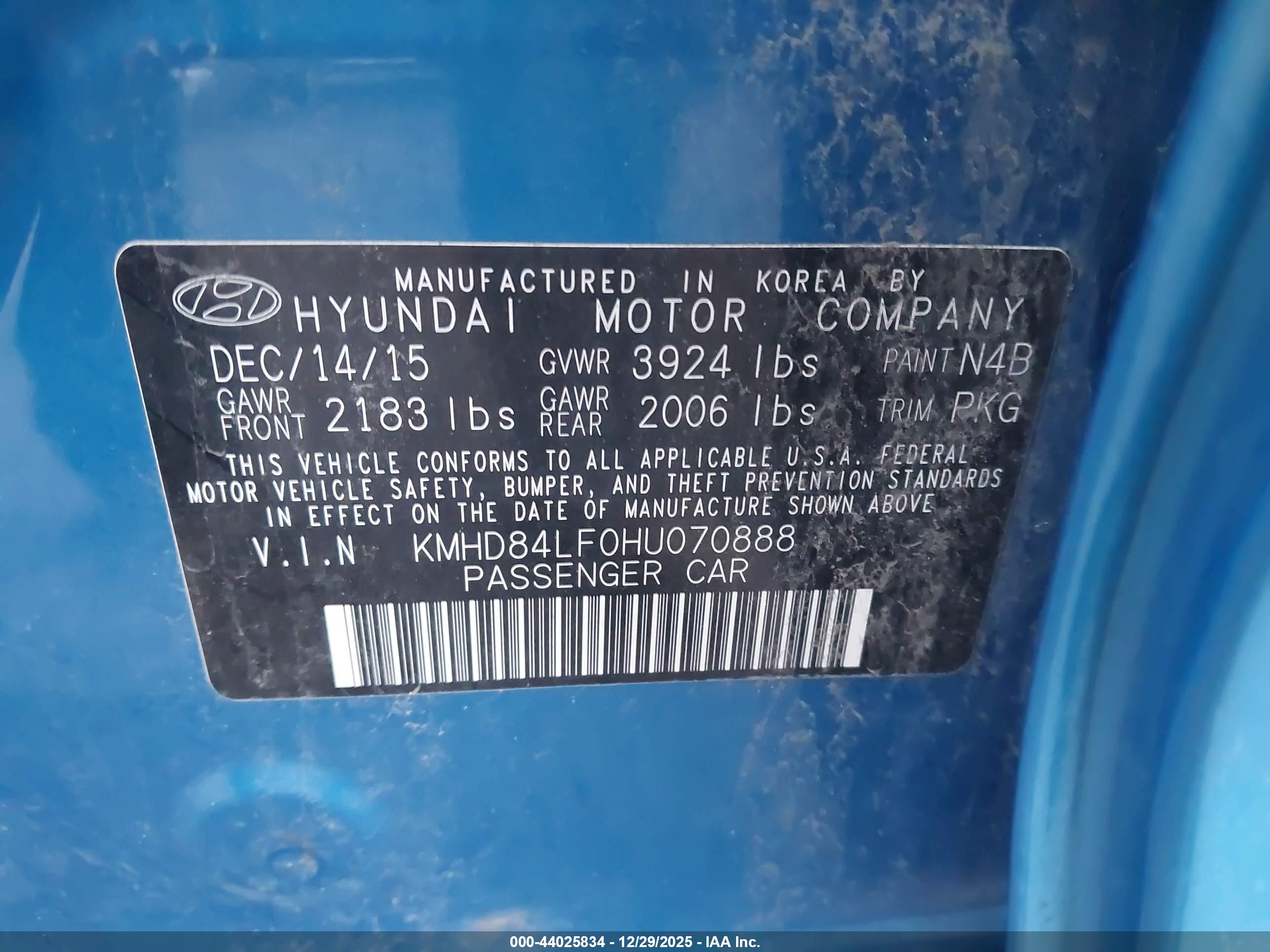 HYUNDAI ELANTRA image 9