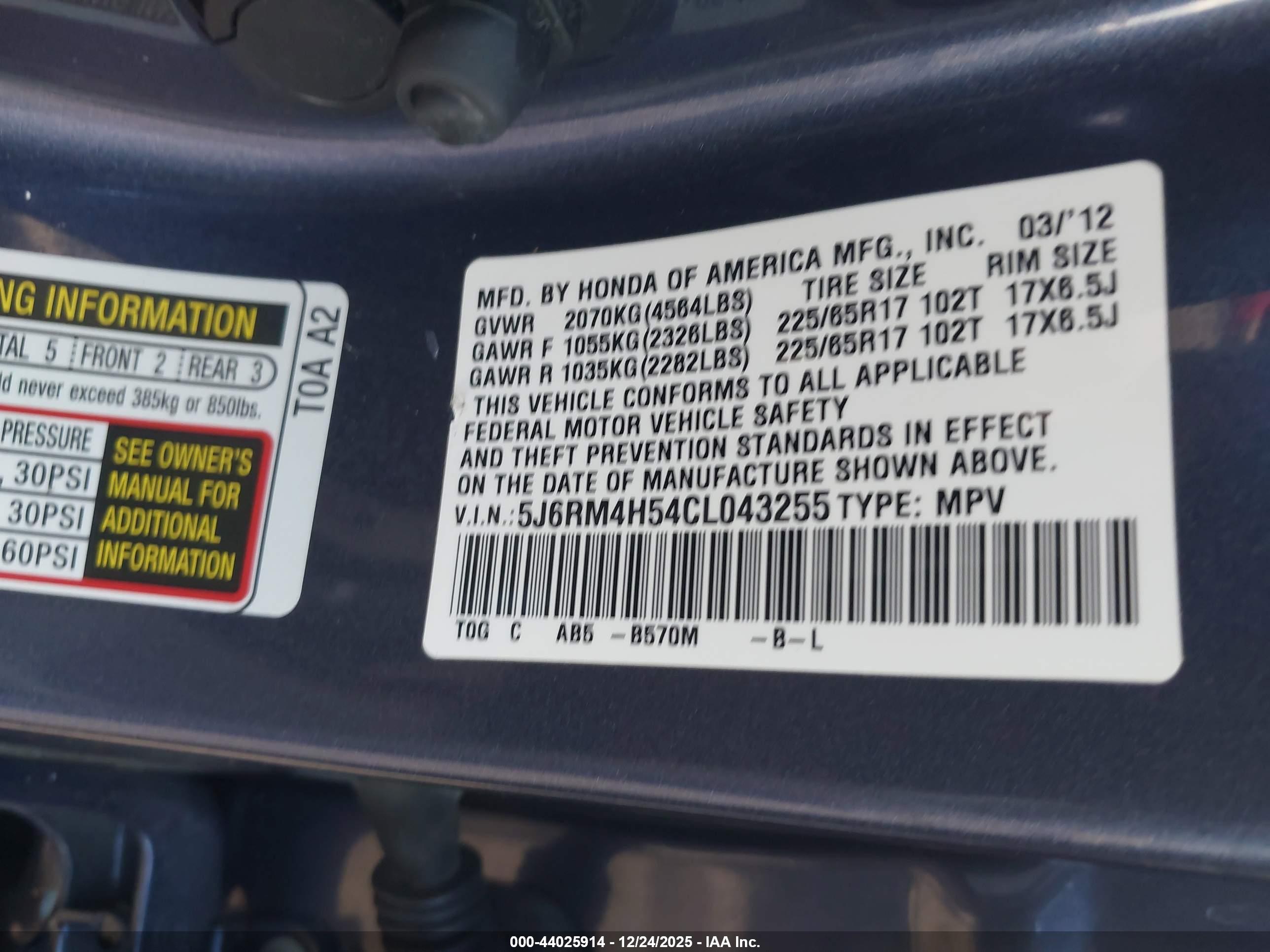 HONDA CR-V image 9
