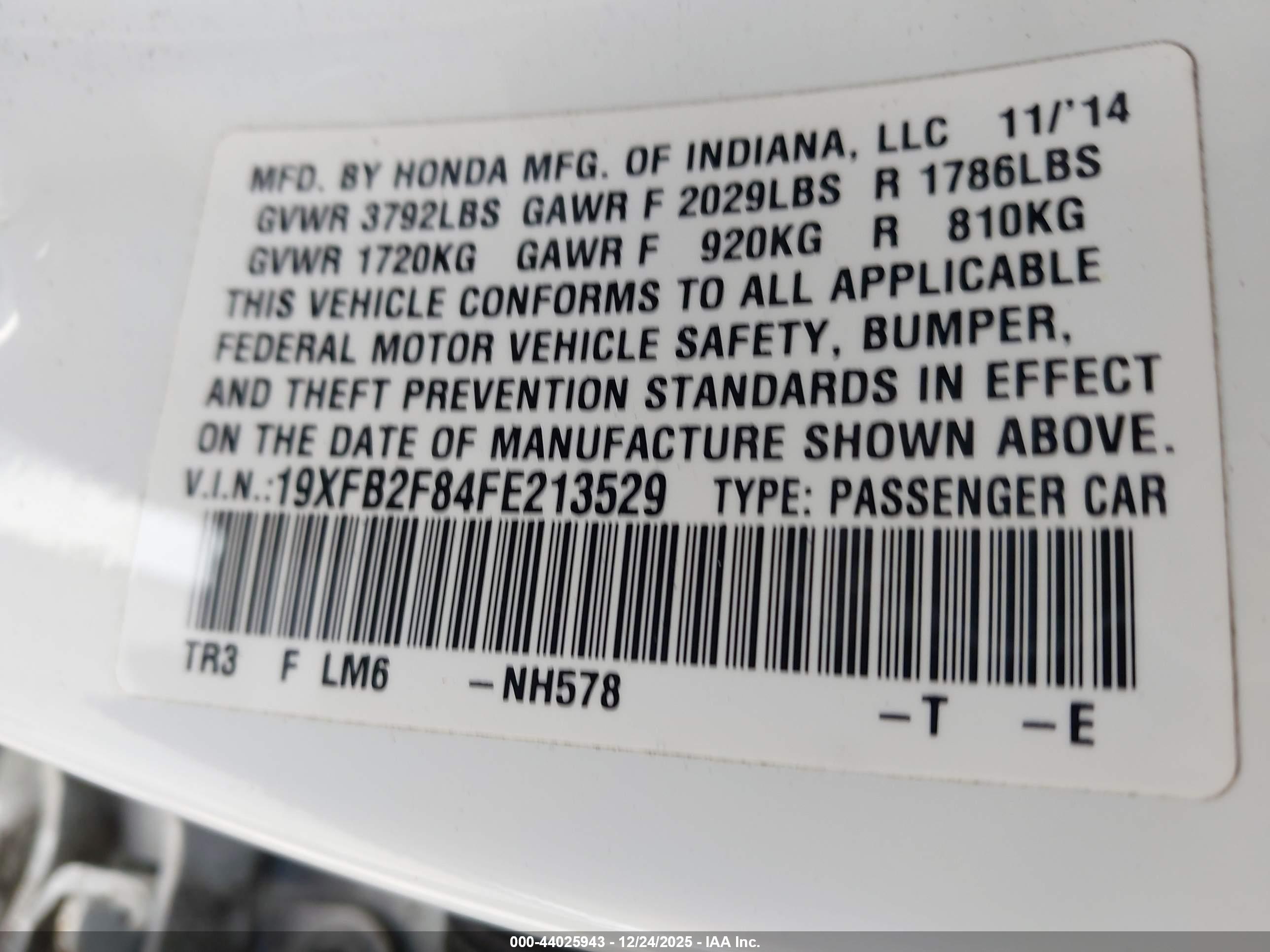 HONDA CIVIC image 9
