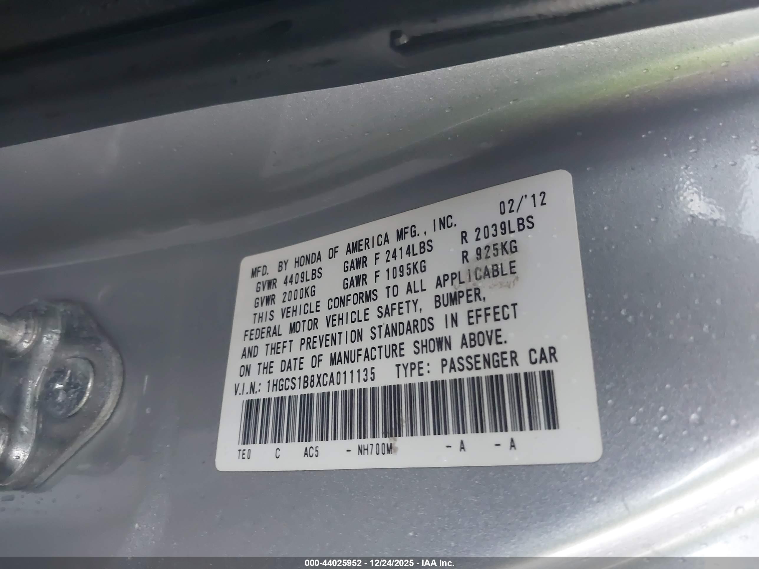 HONDA ACCORD image 9
