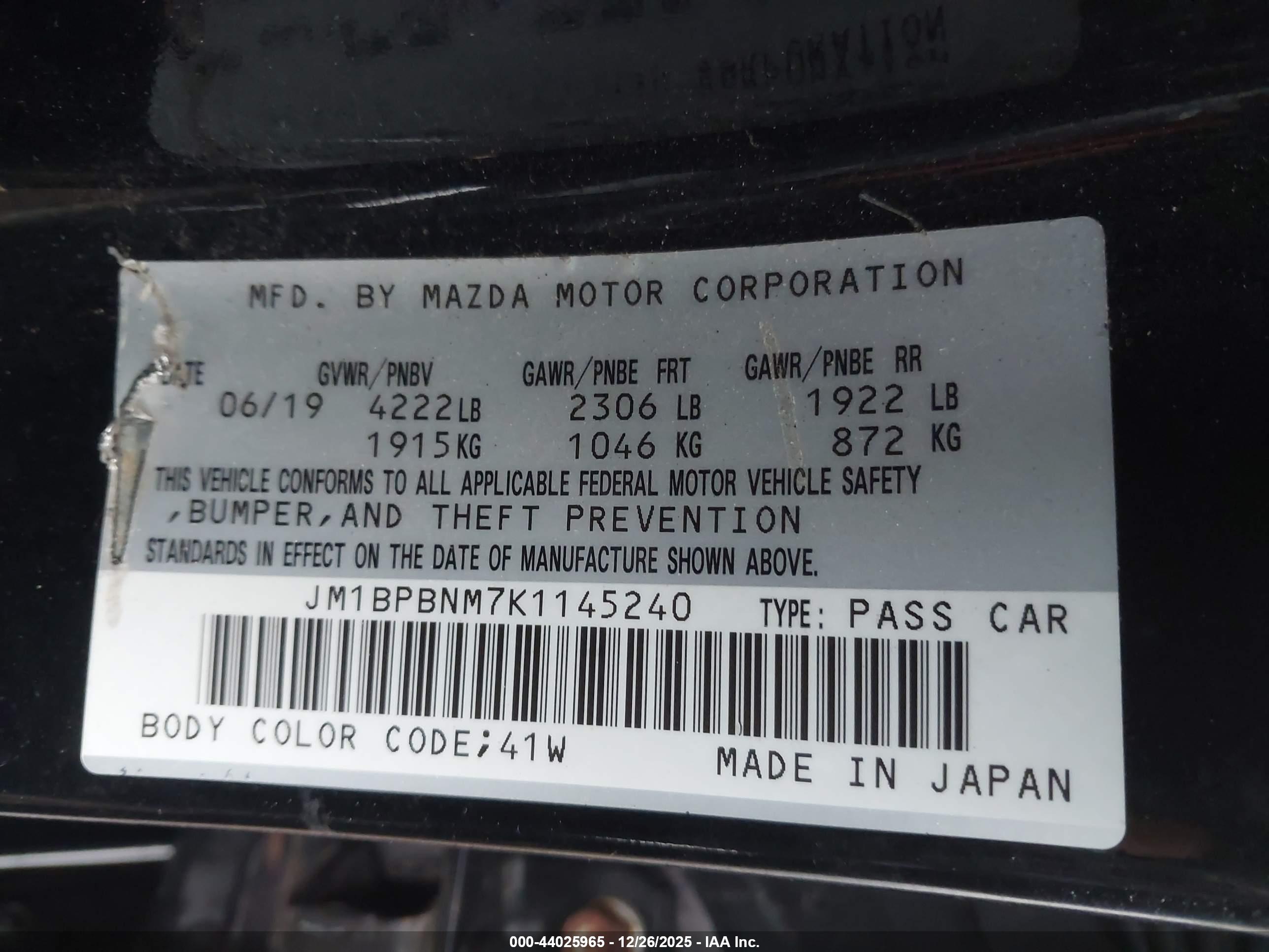 MAZDA MAZDA3 image 9