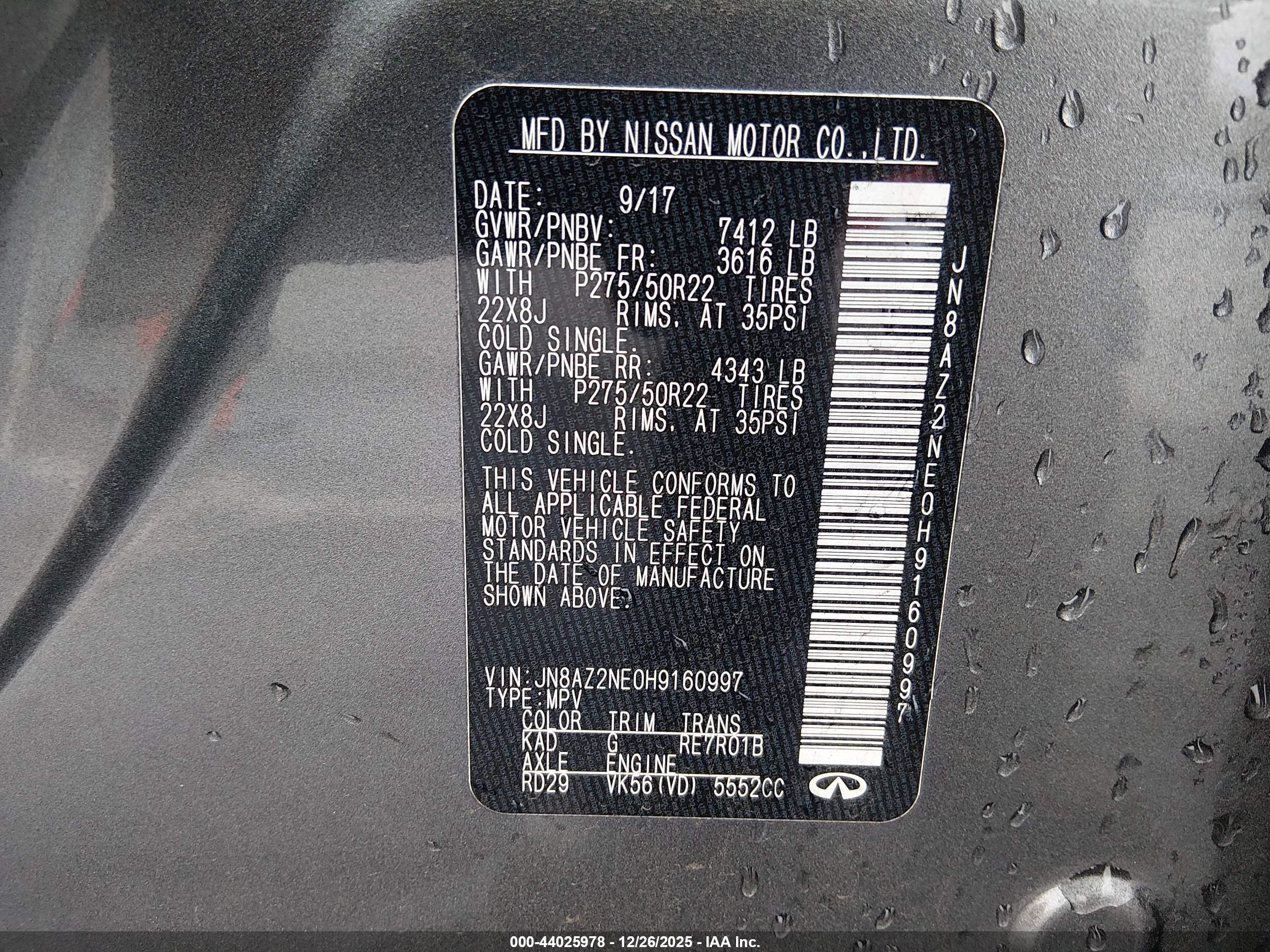 INFINITI QX80 image 9