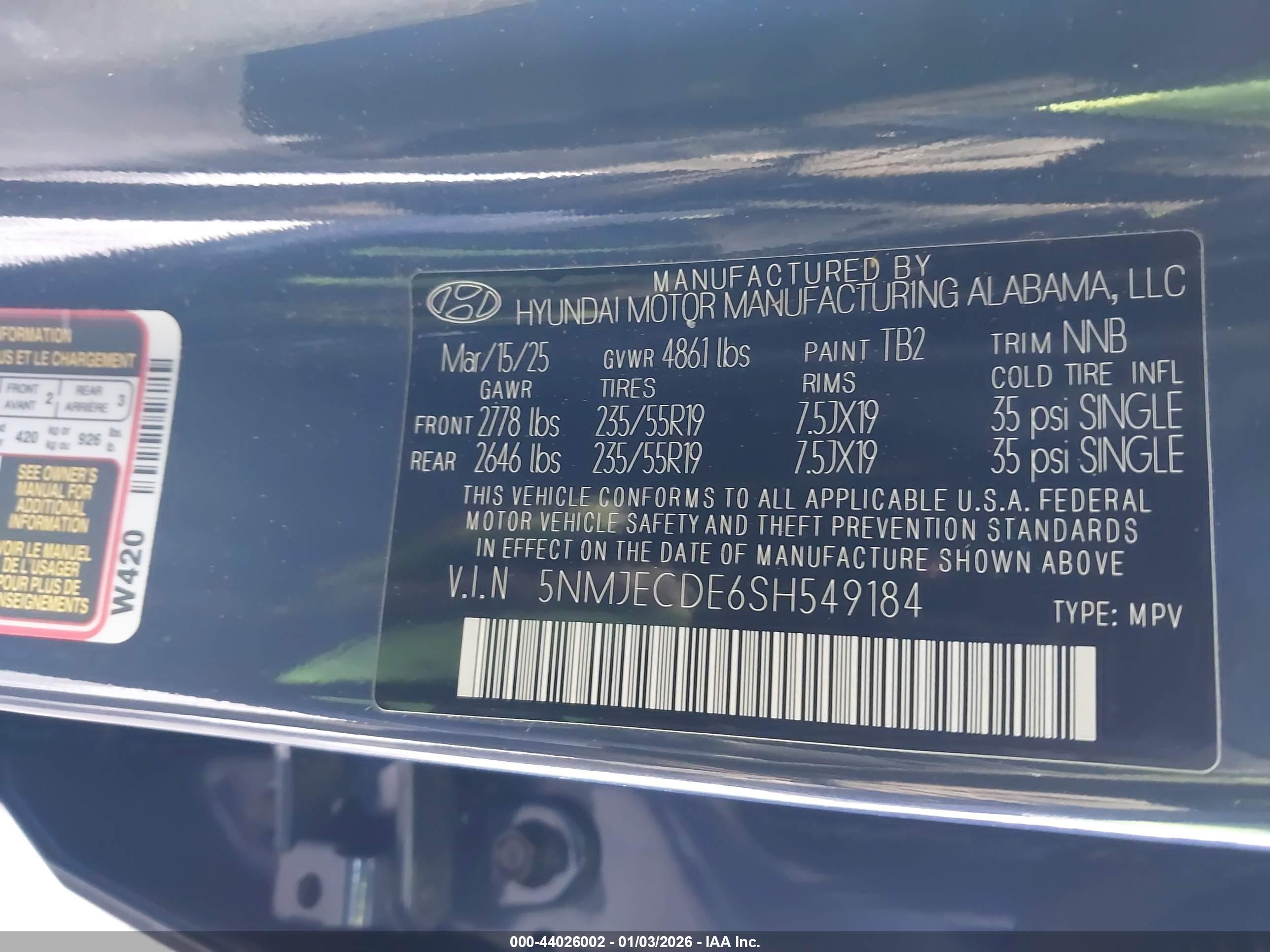 HYUNDAI TUCSON image 9