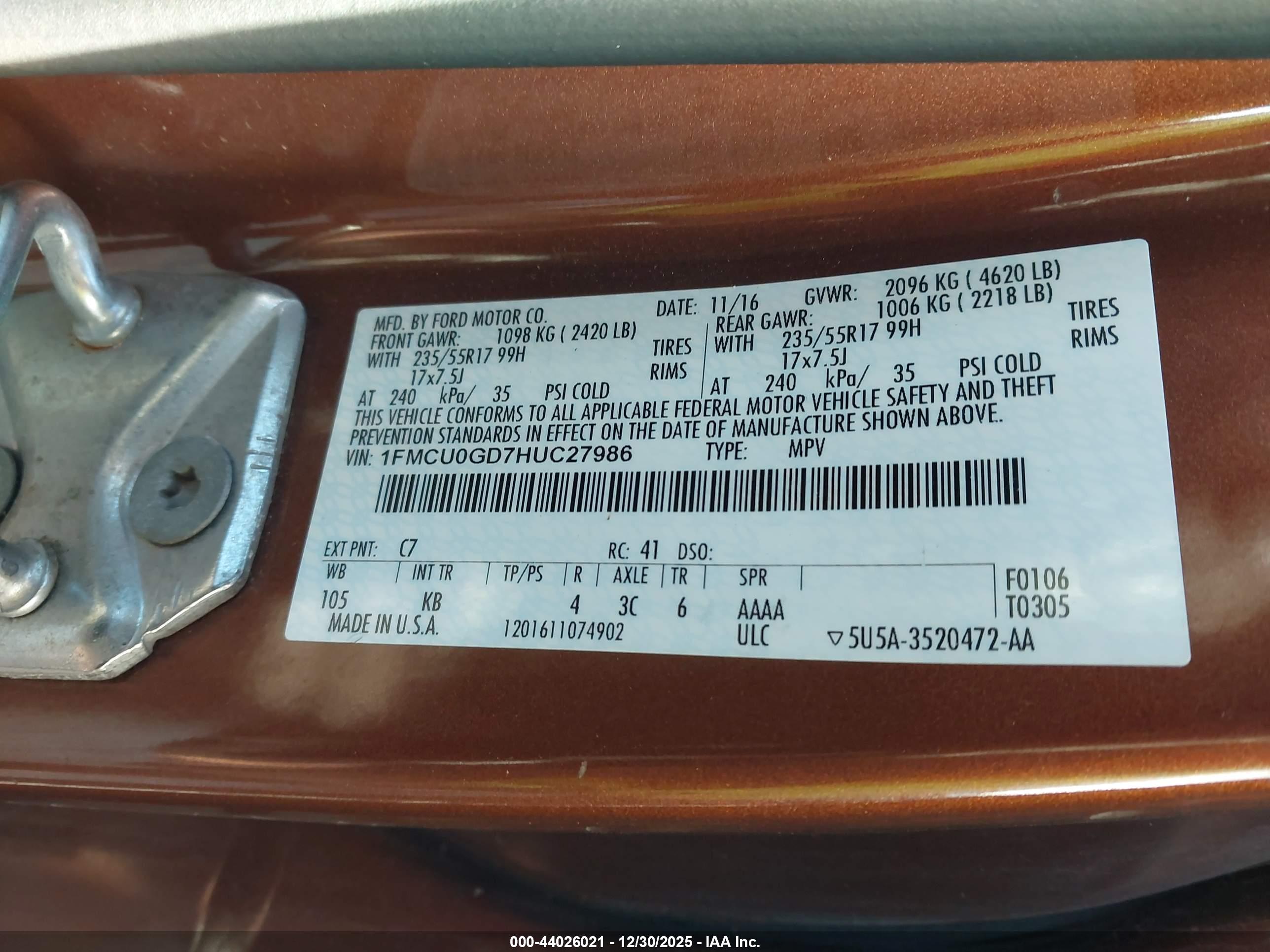 FORD ESCAPE image 9