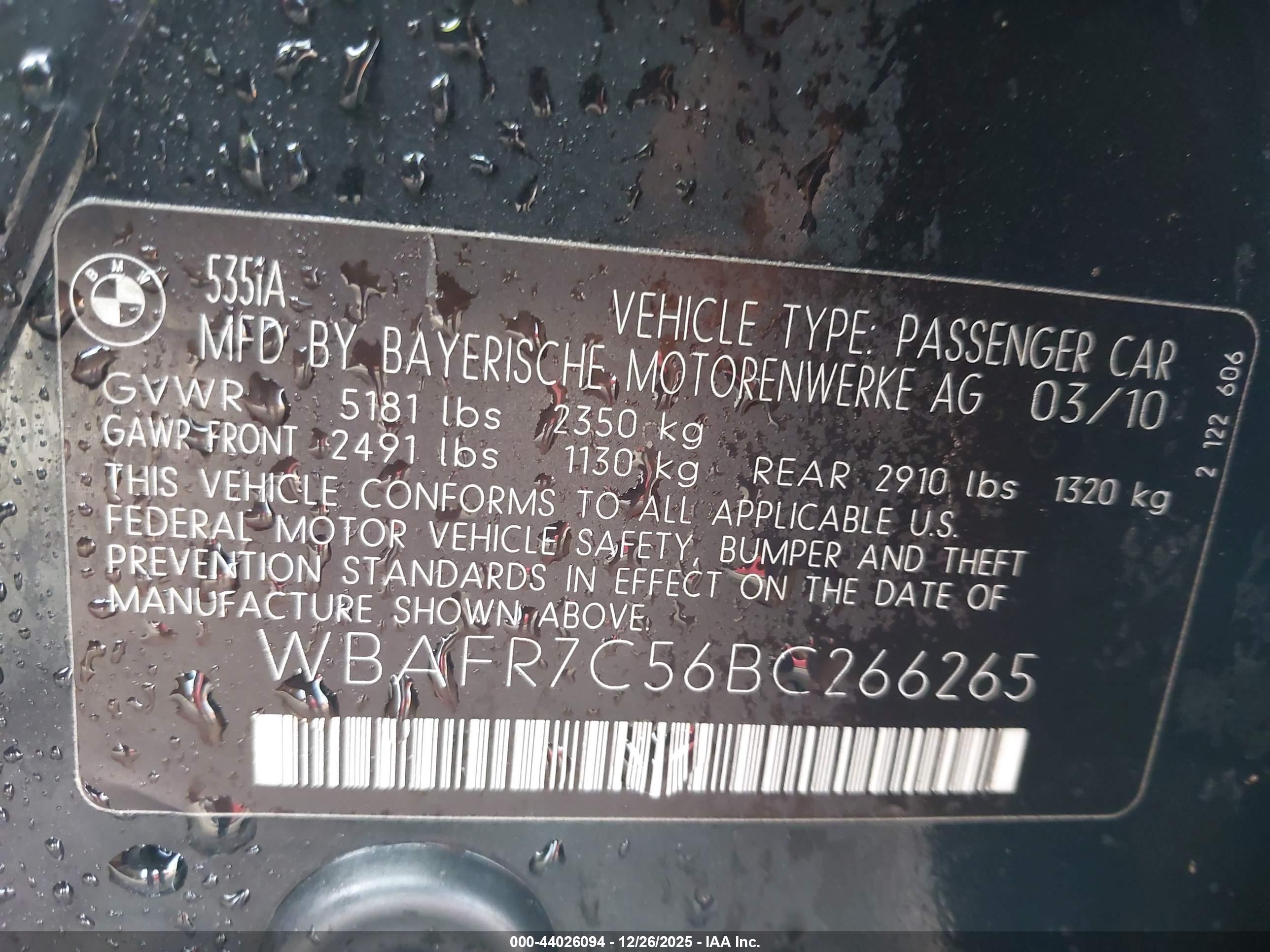 BMW 535I image 9