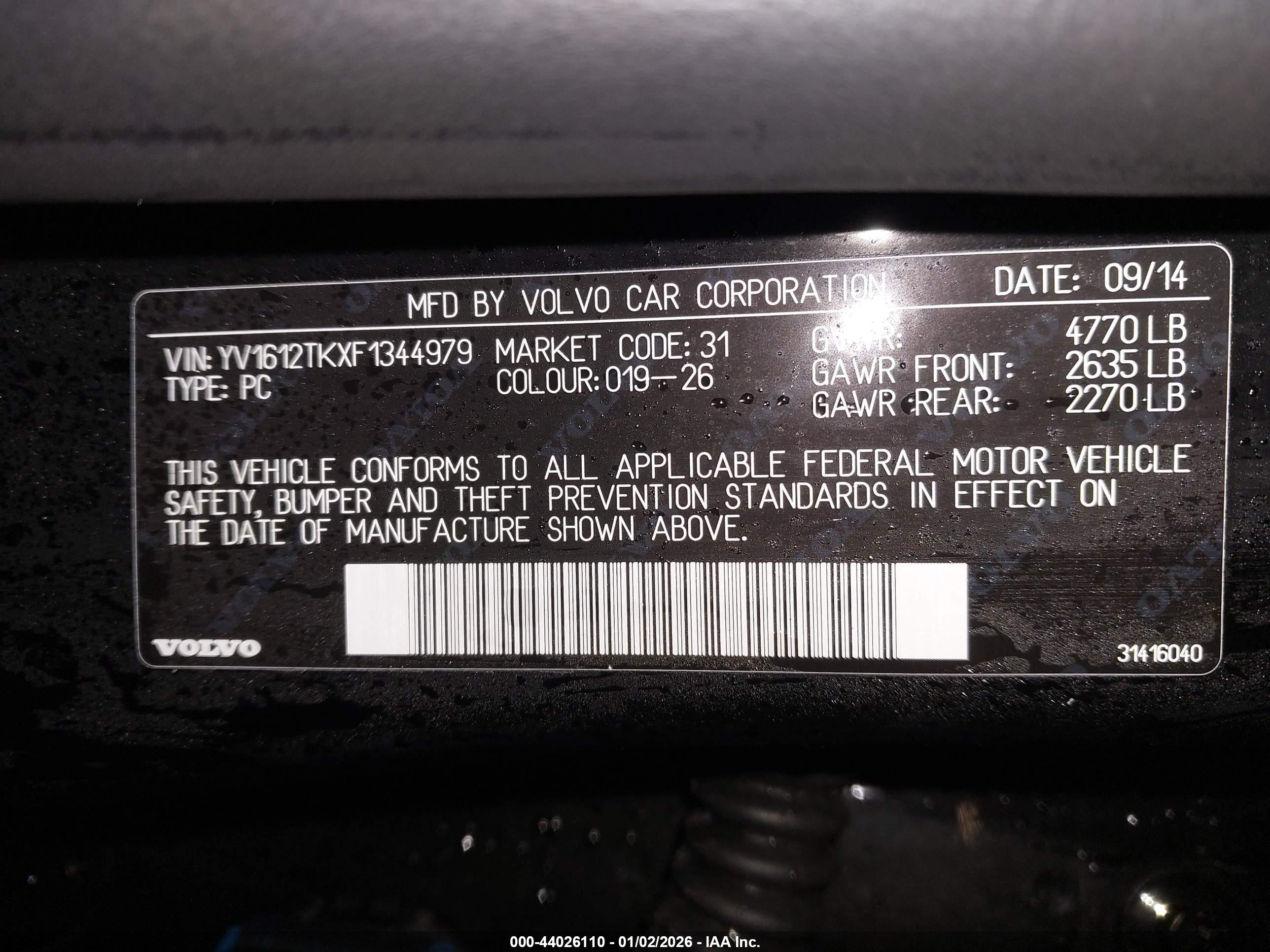 VOLVO S60 image 9