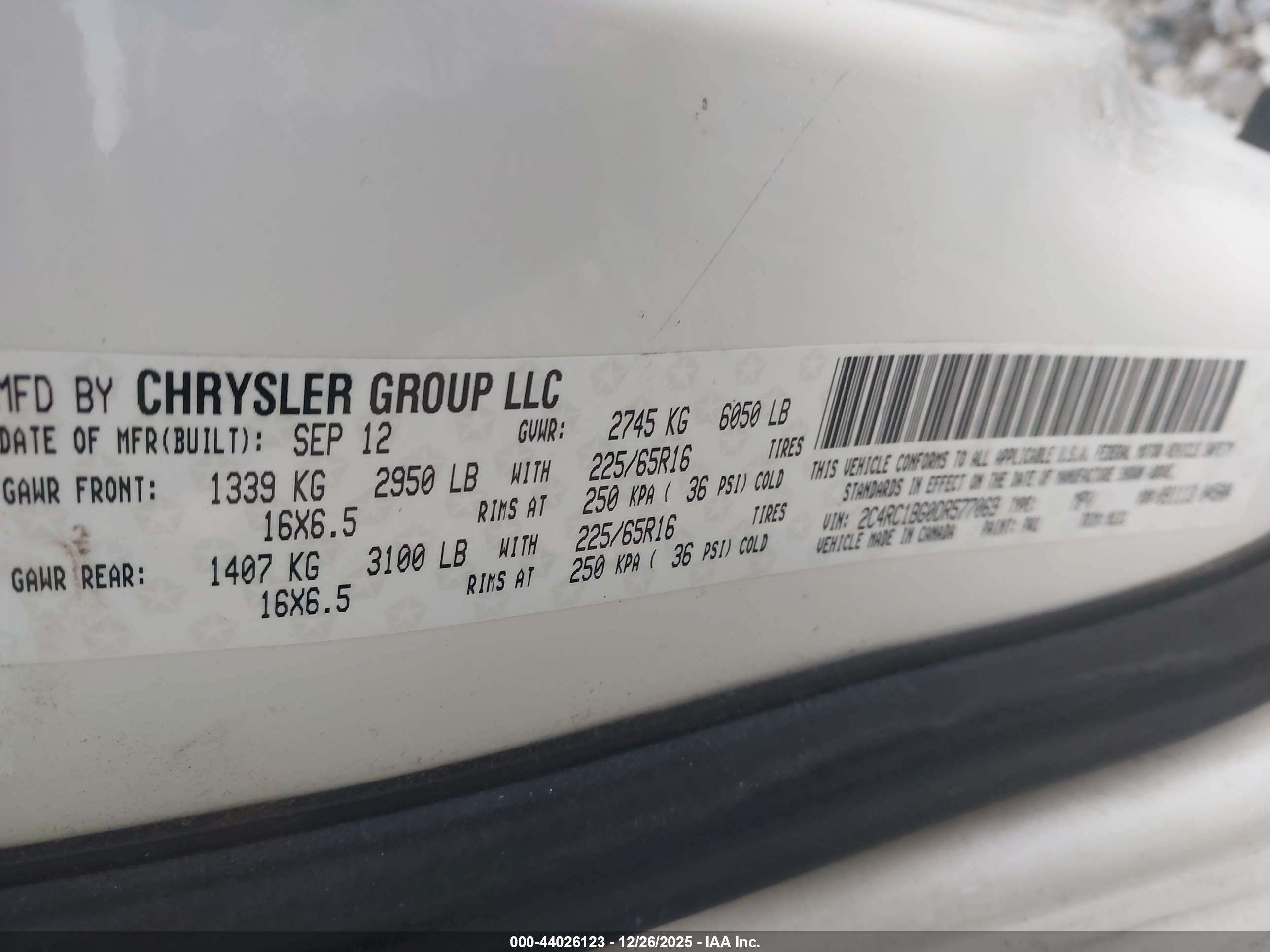 CHRYSLER TOWN image 9
