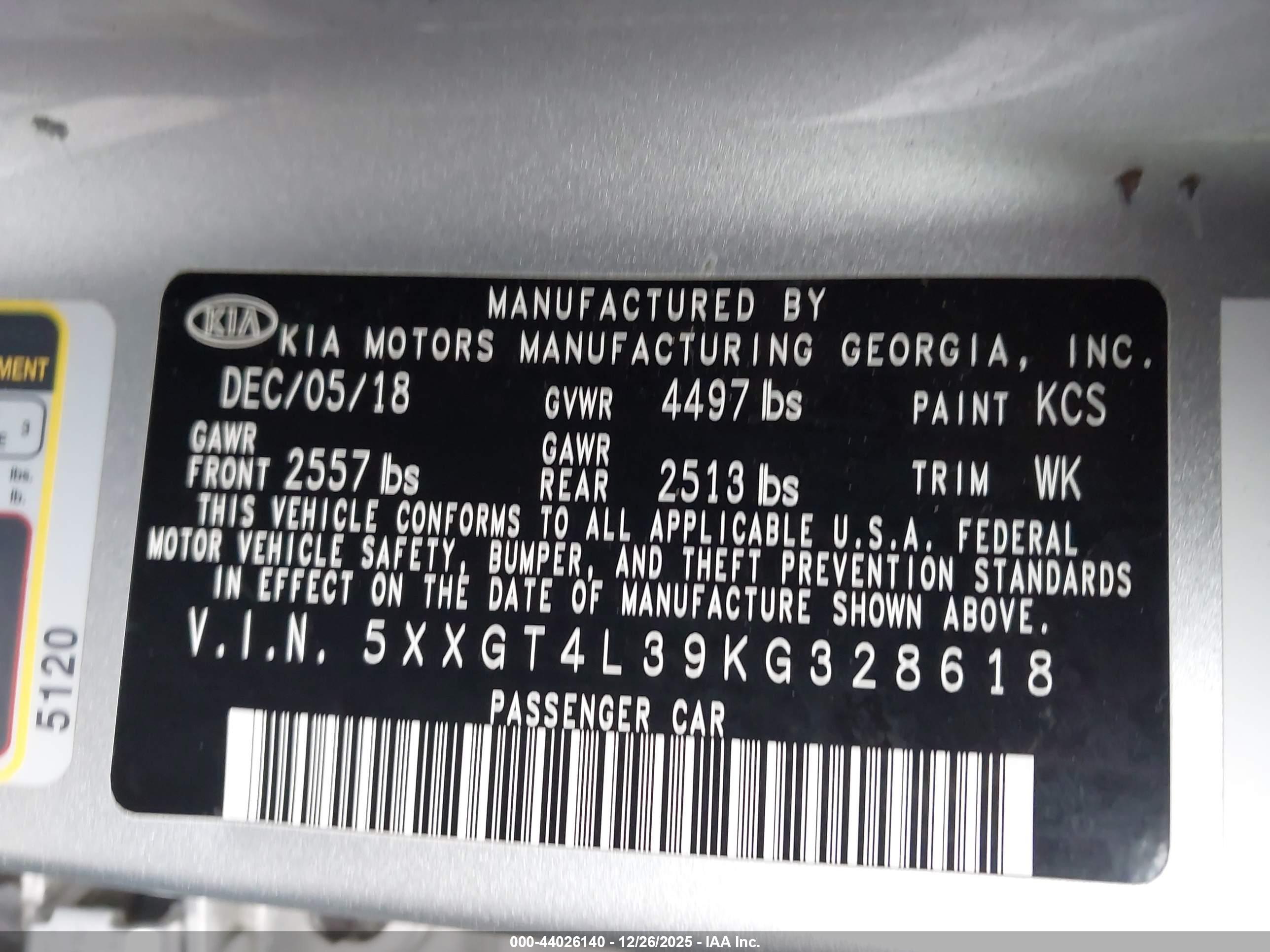 KIA OPTIMA image 9