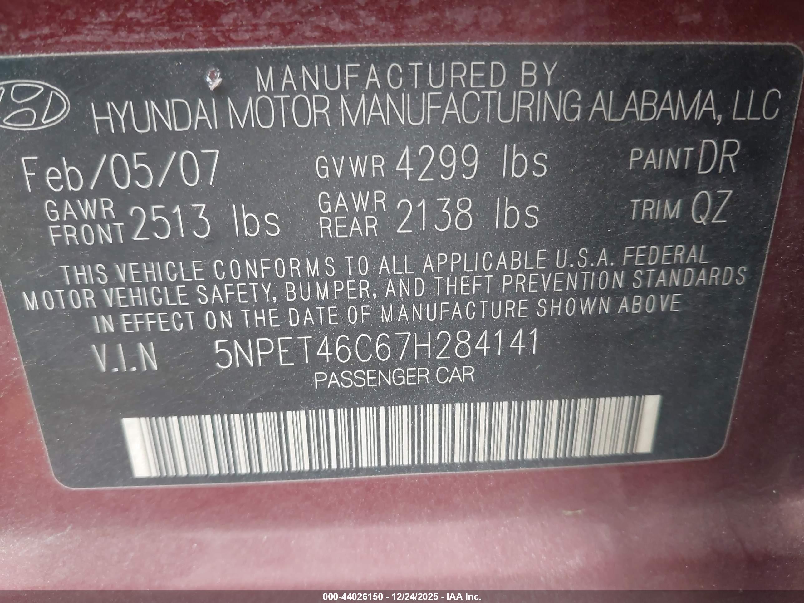 HYUNDAI SONATA image 9