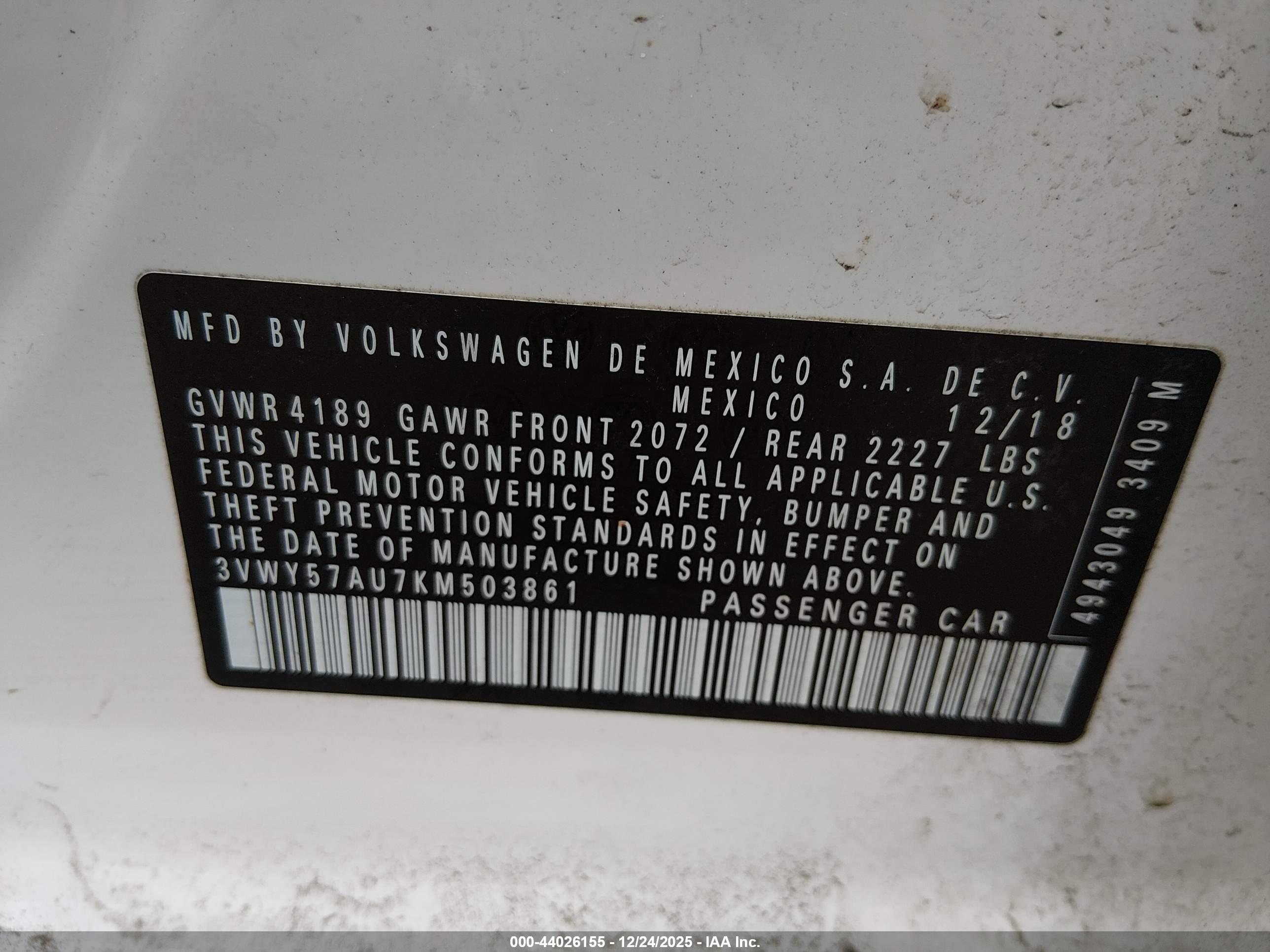 VOLKSWAGEN GOLF image 9