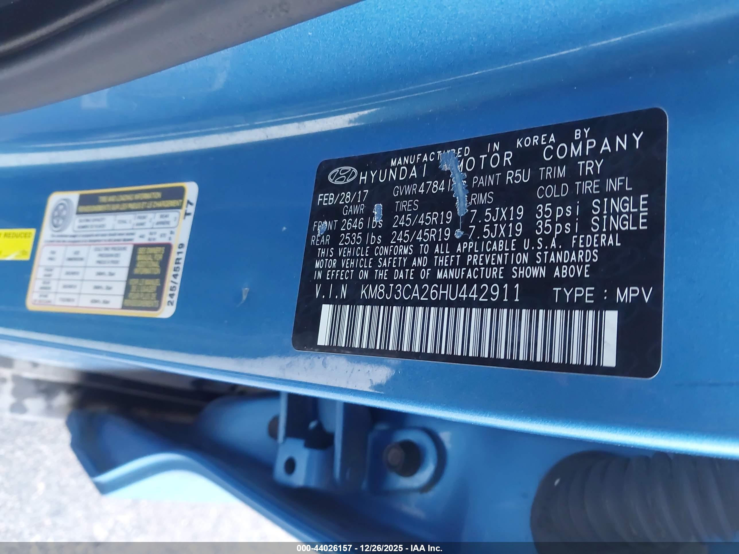 HYUNDAI TUCSON image 9