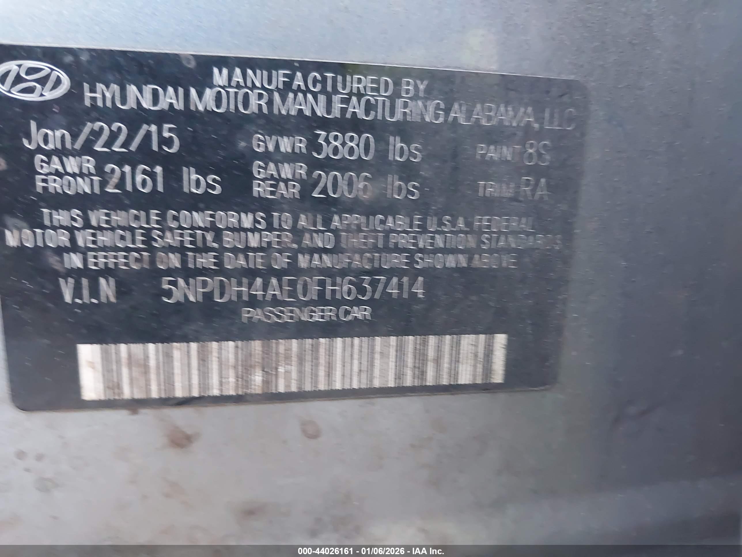 HYUNDAI ELANTRA image 9