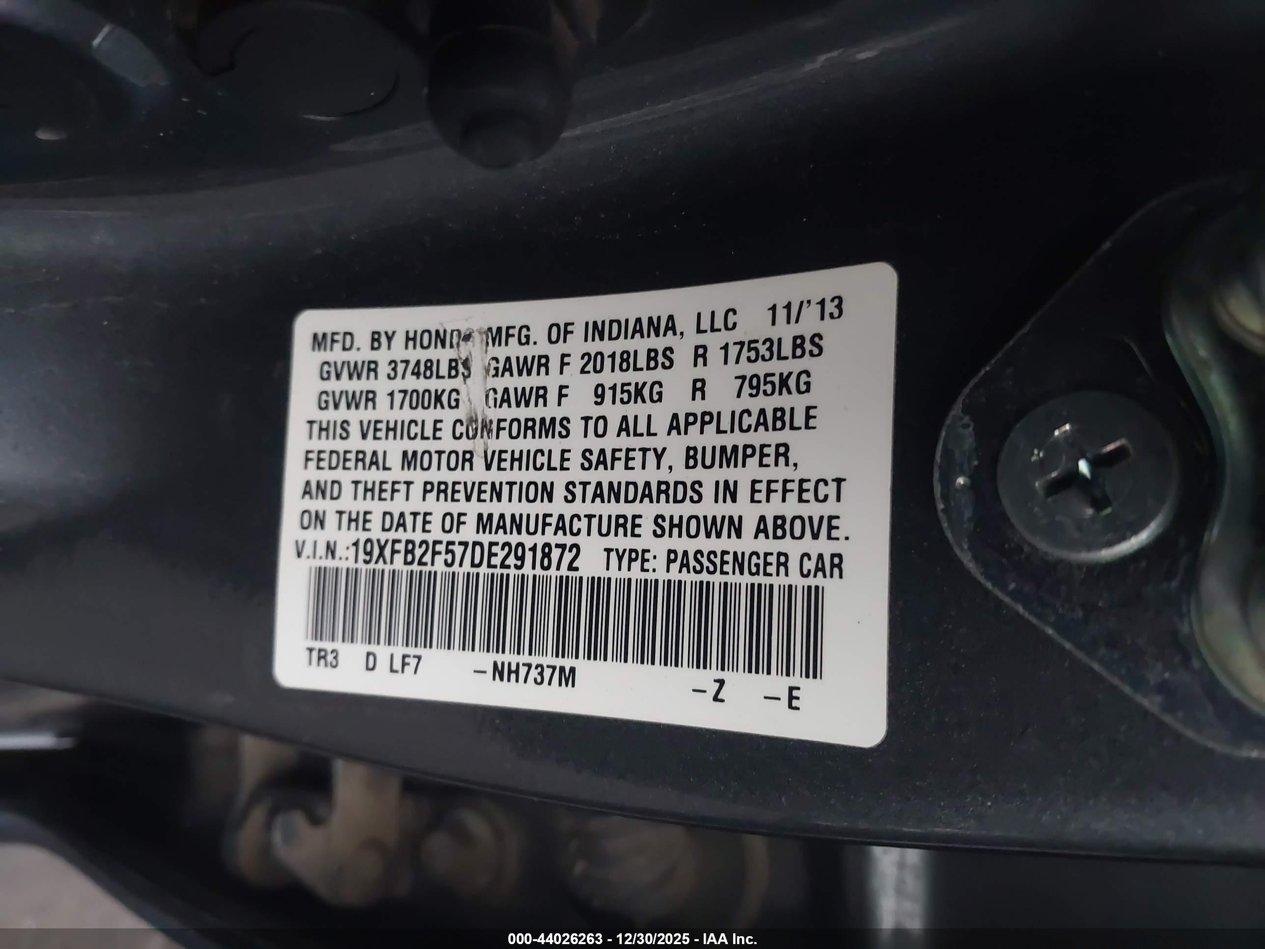 HONDA CIVIC image 9