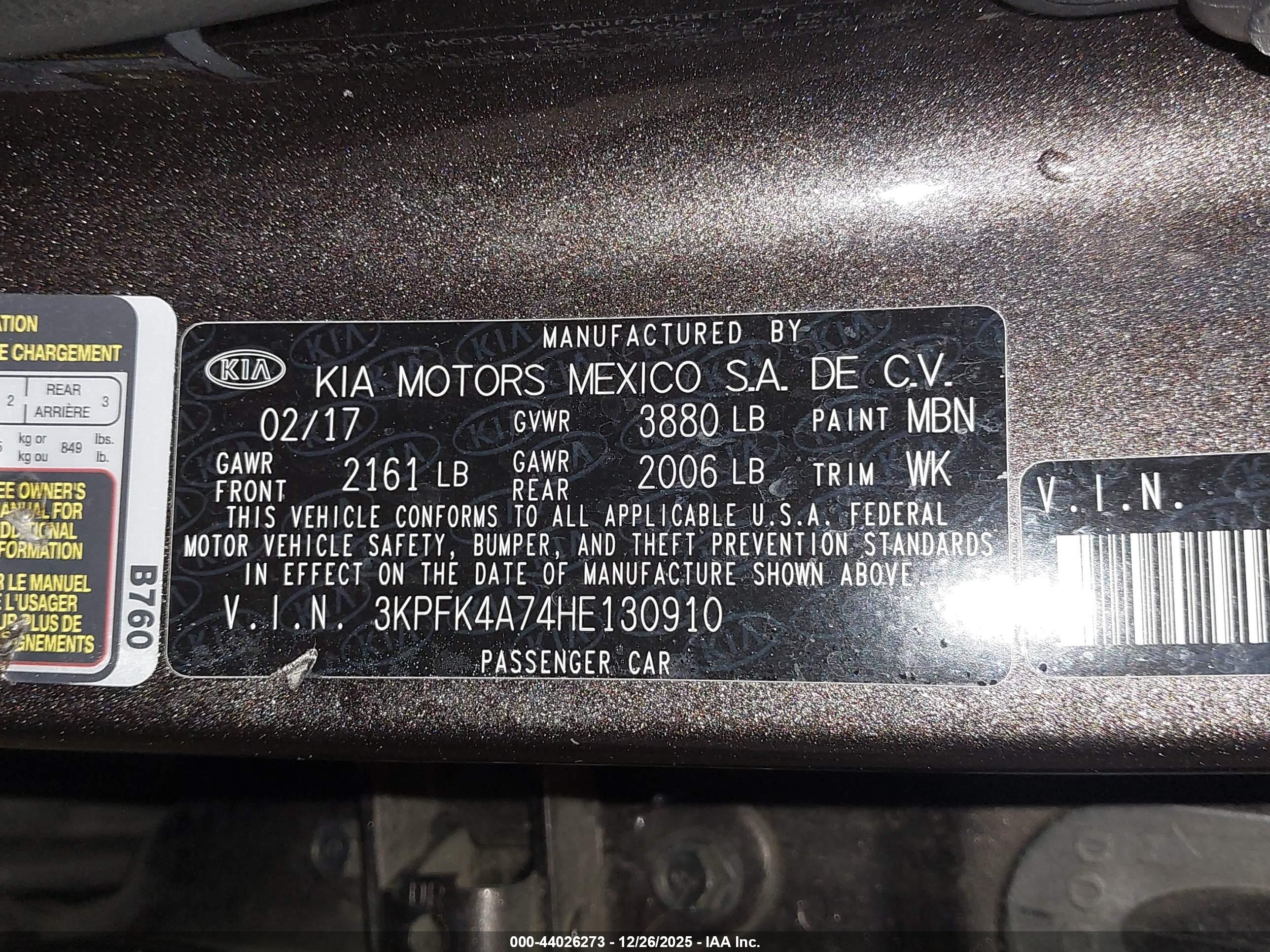 KIA FORTE image 9