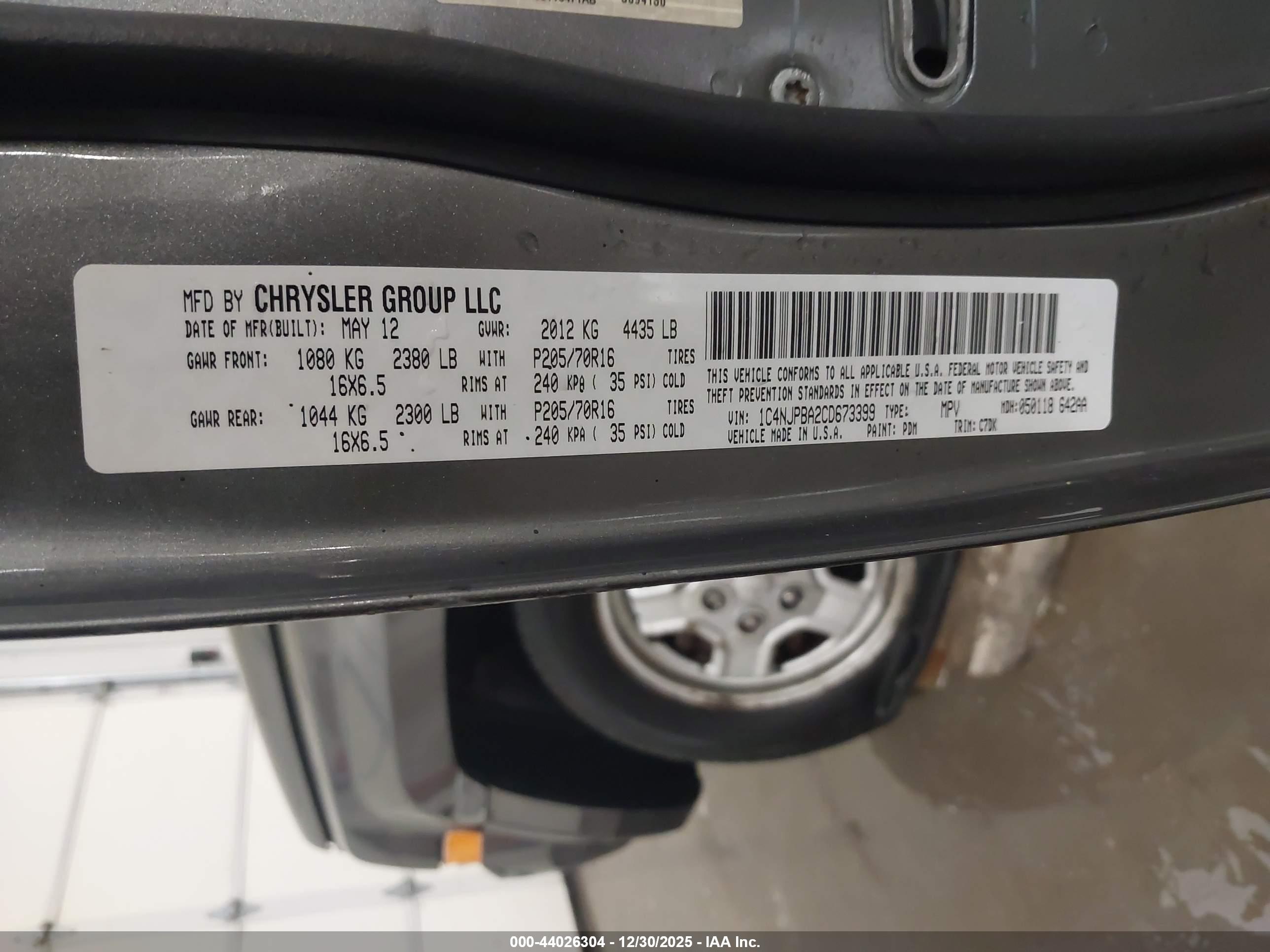 JEEP PATRIOT image 9
