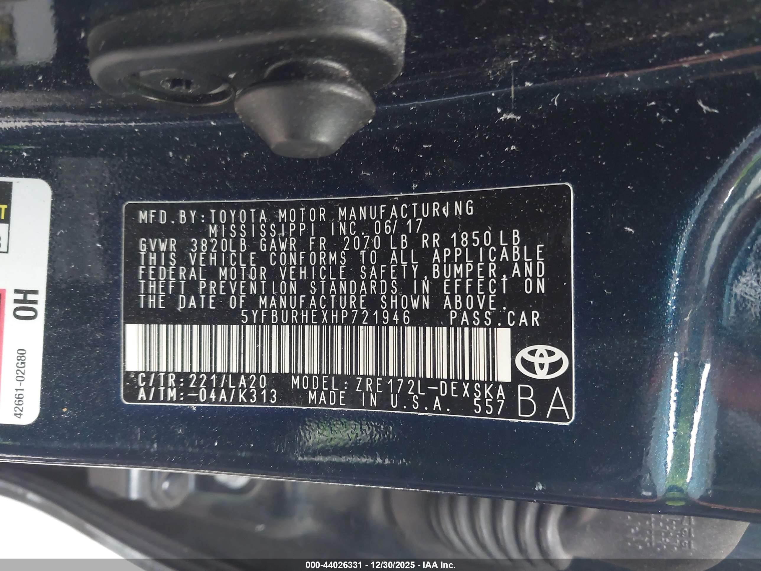 TOYOTA COROLLA image 9