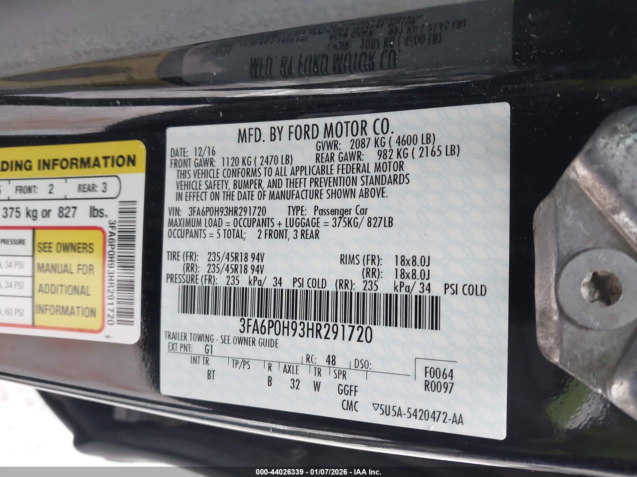 FORD FUSION image 9