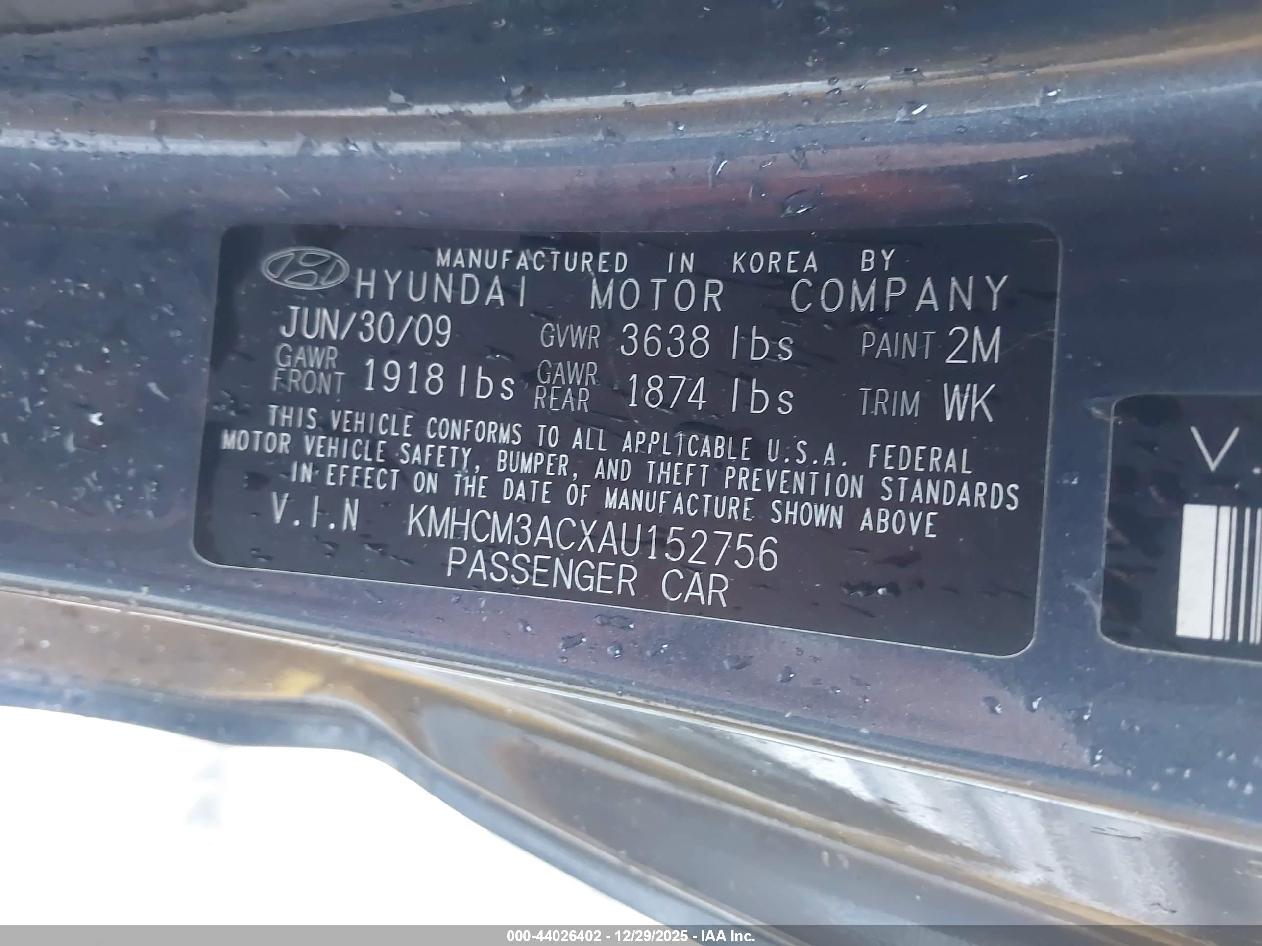 HYUNDAI ACCENT image 9