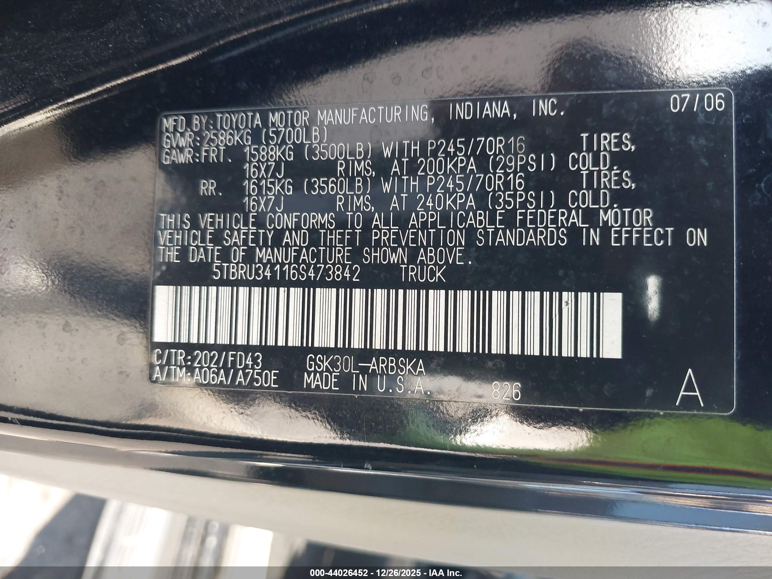 TOYOTA TUNDRA image 9