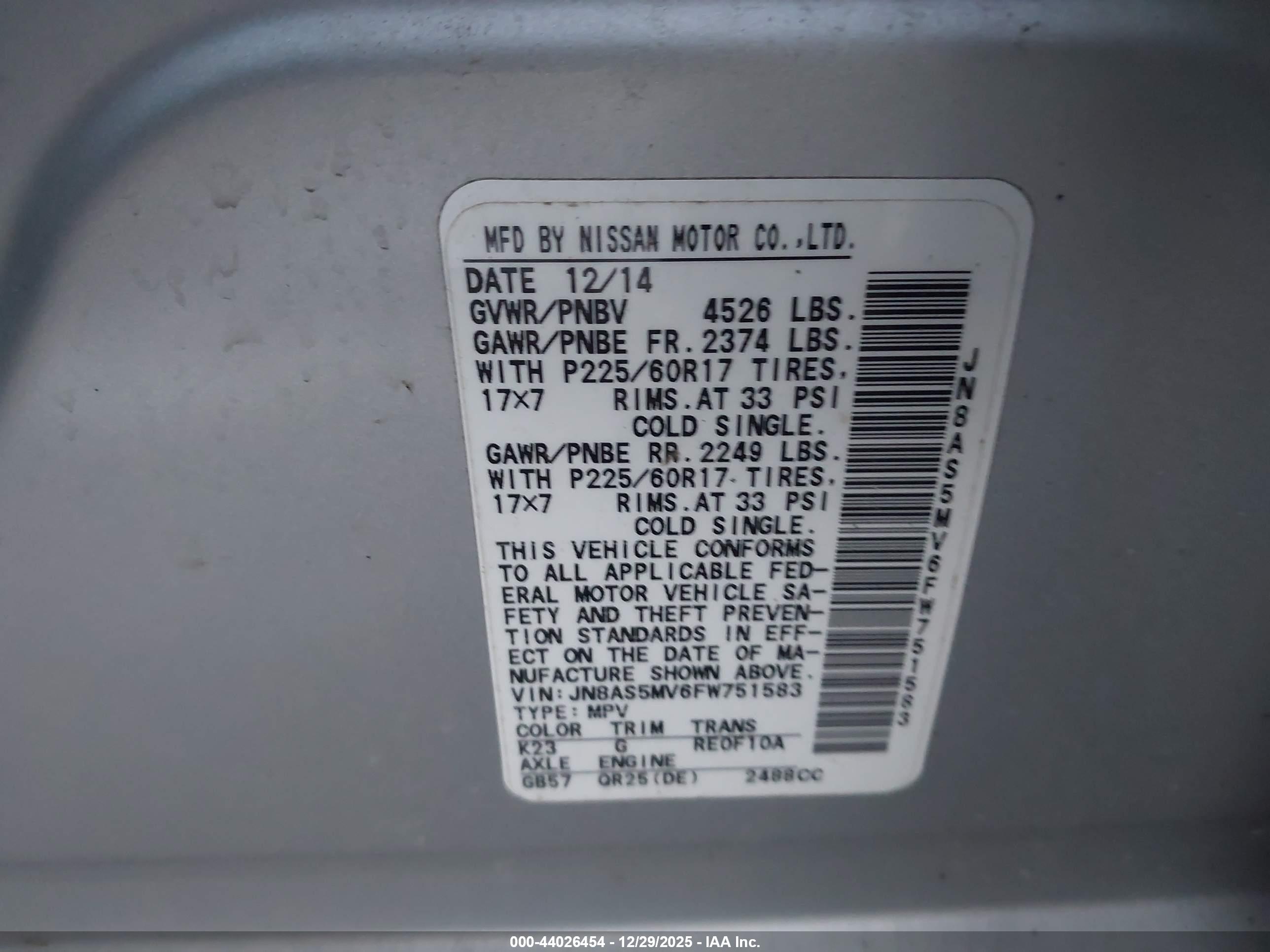 NISSAN ROGUE image 9