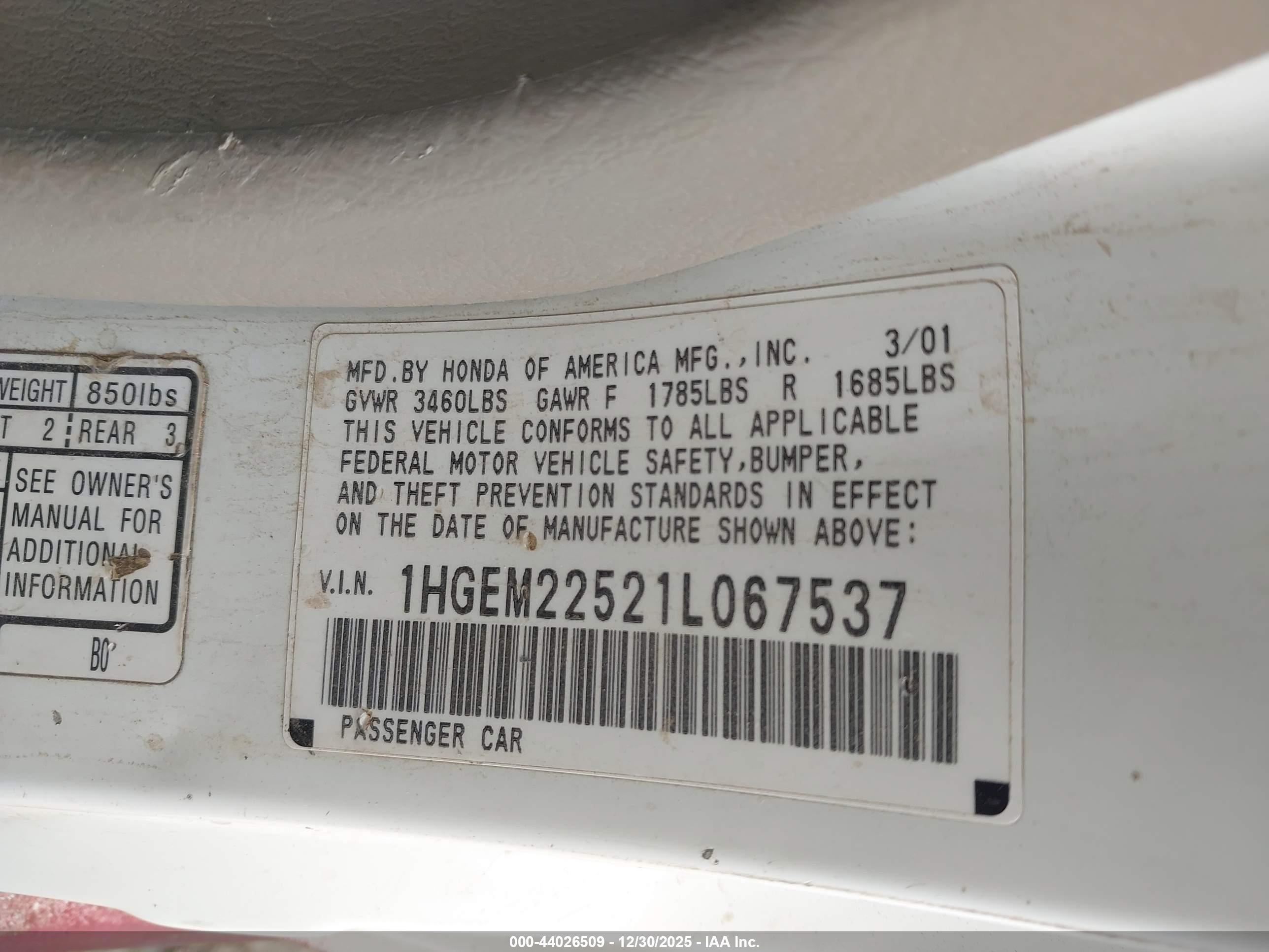 HONDA CIVIC image 9