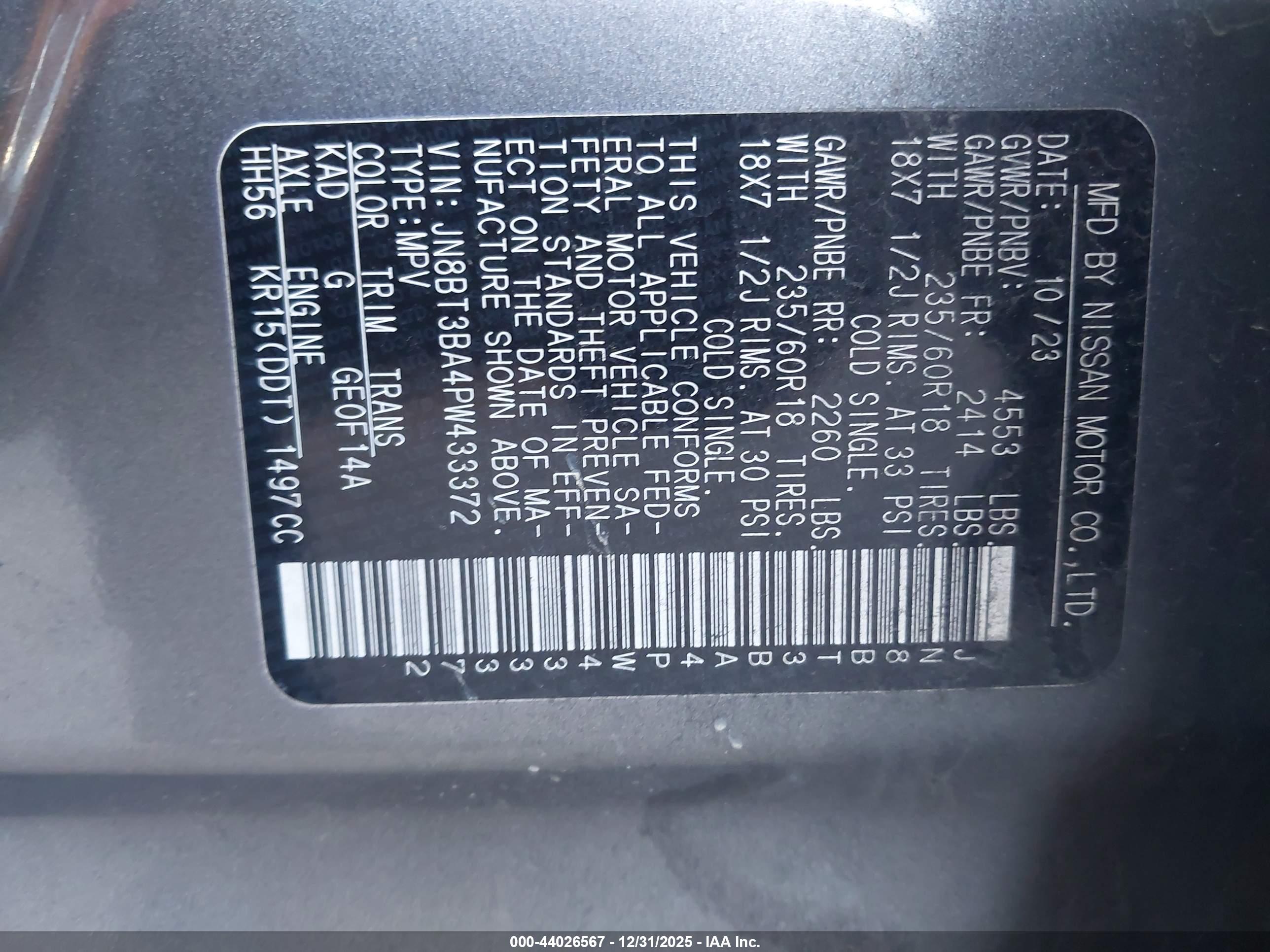 NISSAN ROGUE image 9