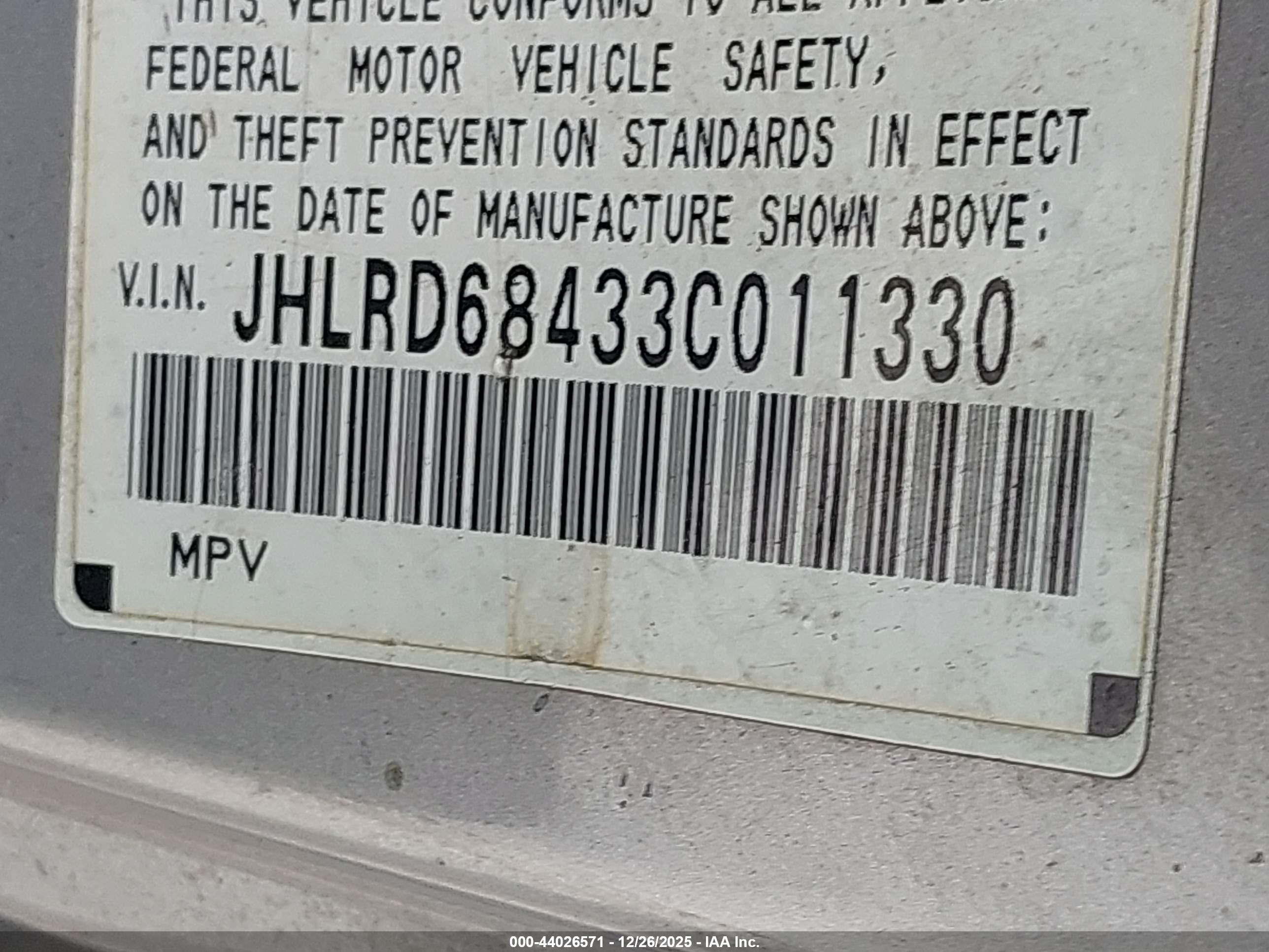 HONDA CR-V image 9