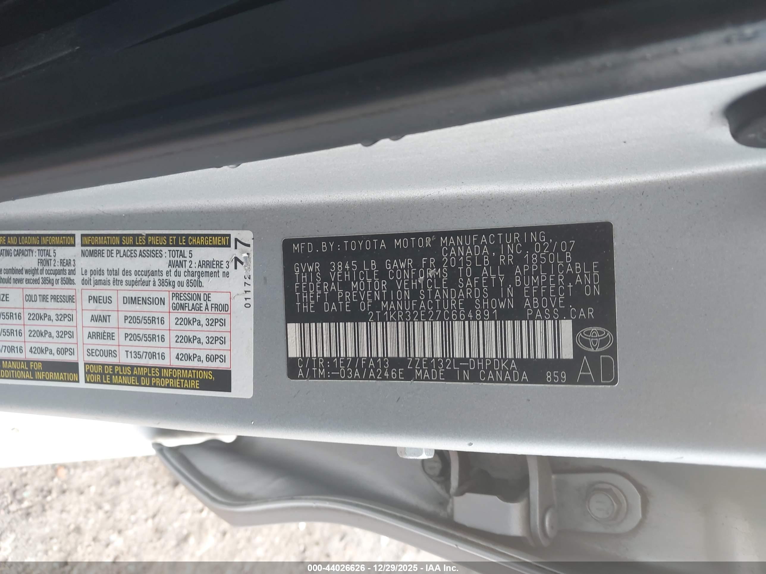 TOYOTA MATRIX image 9