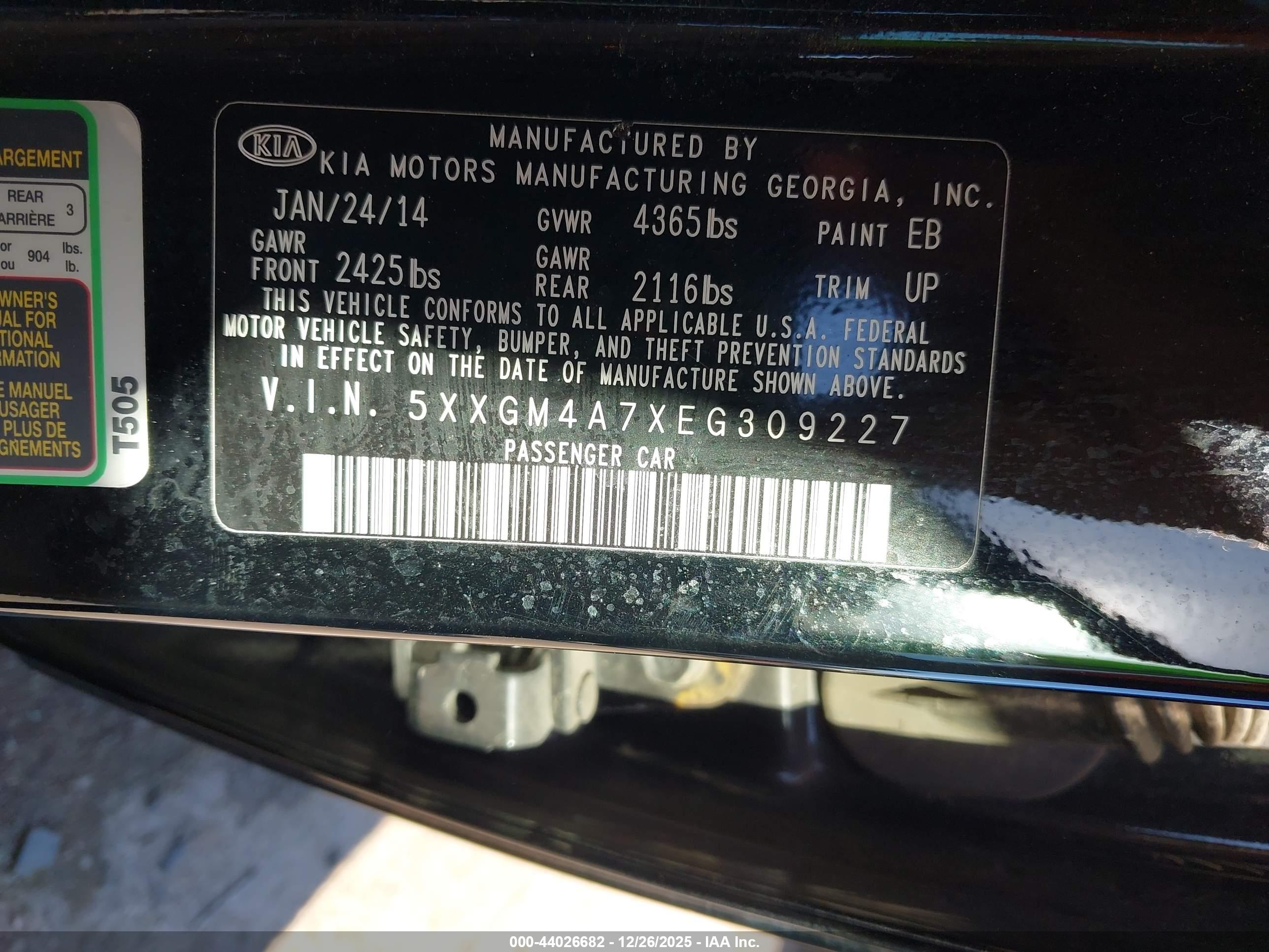 KIA OPTIMA image 9