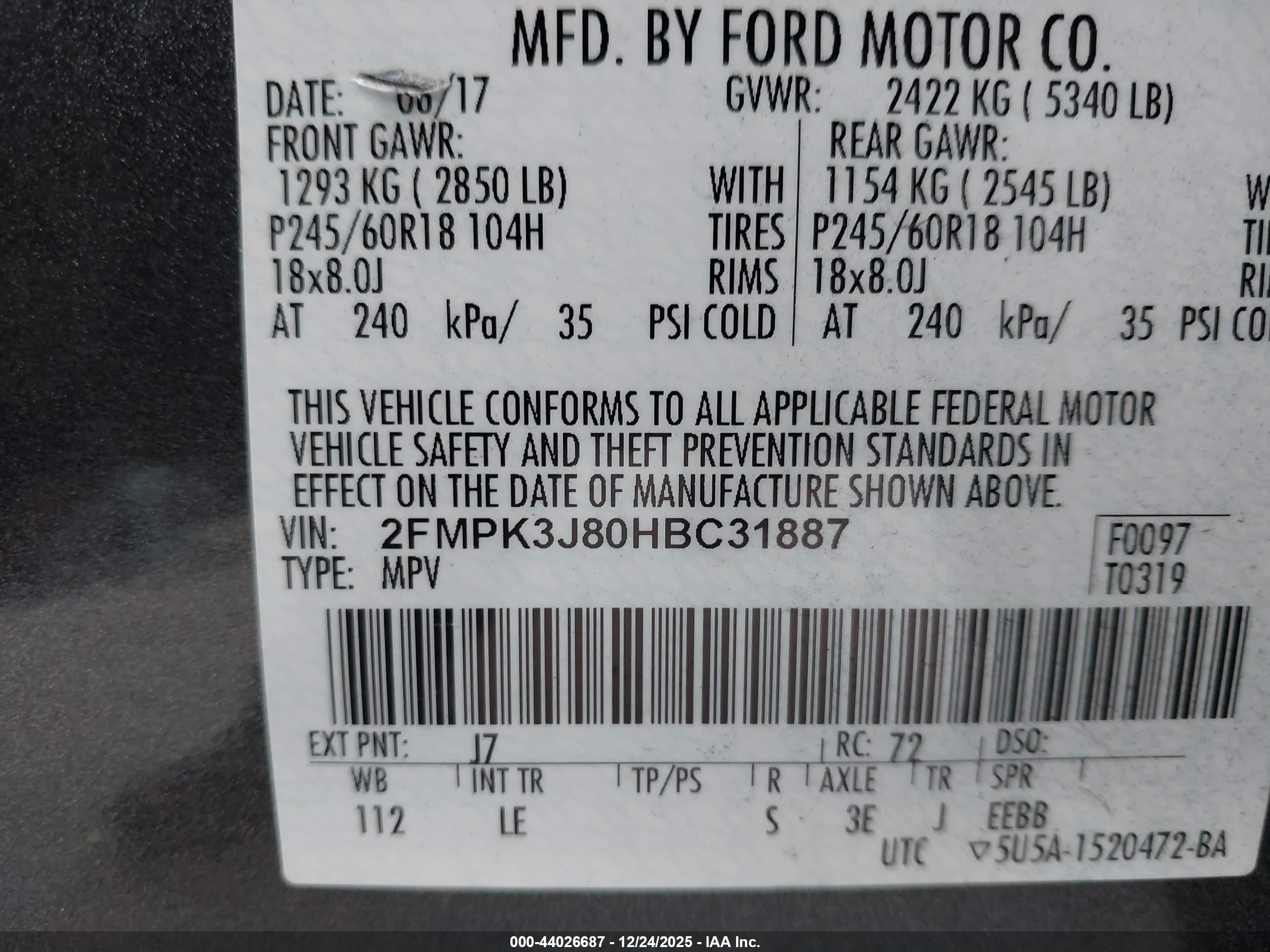 FORD EDGE image 9