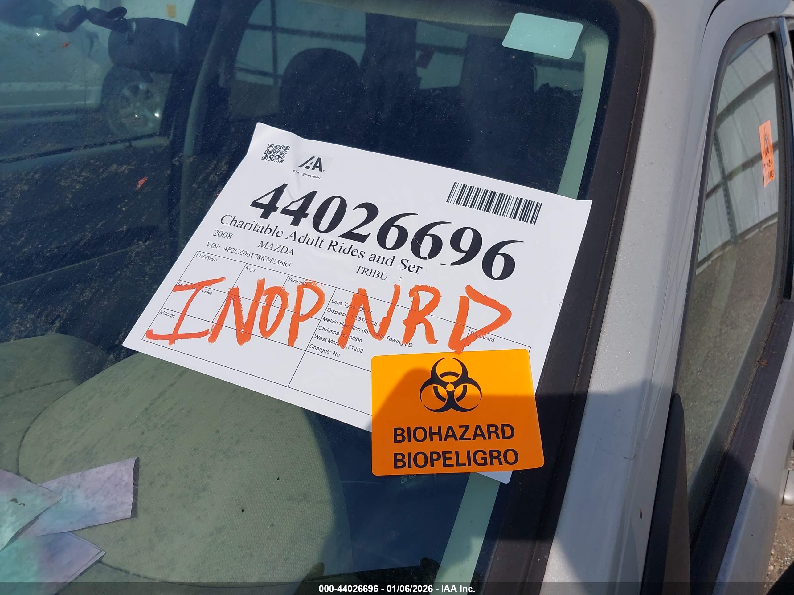 MAZDA TRIBUTE image 7