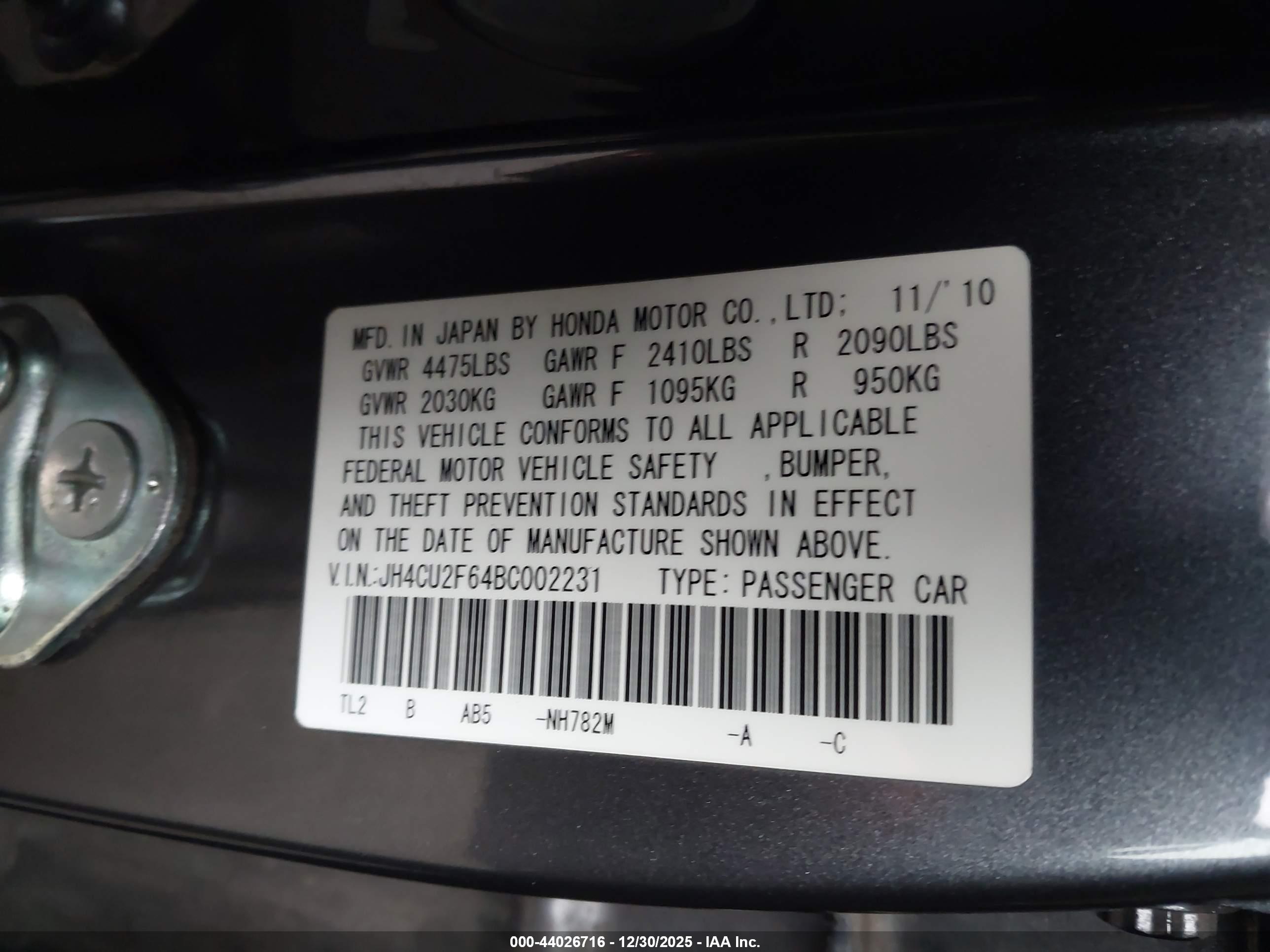 ACURA TSX image 9