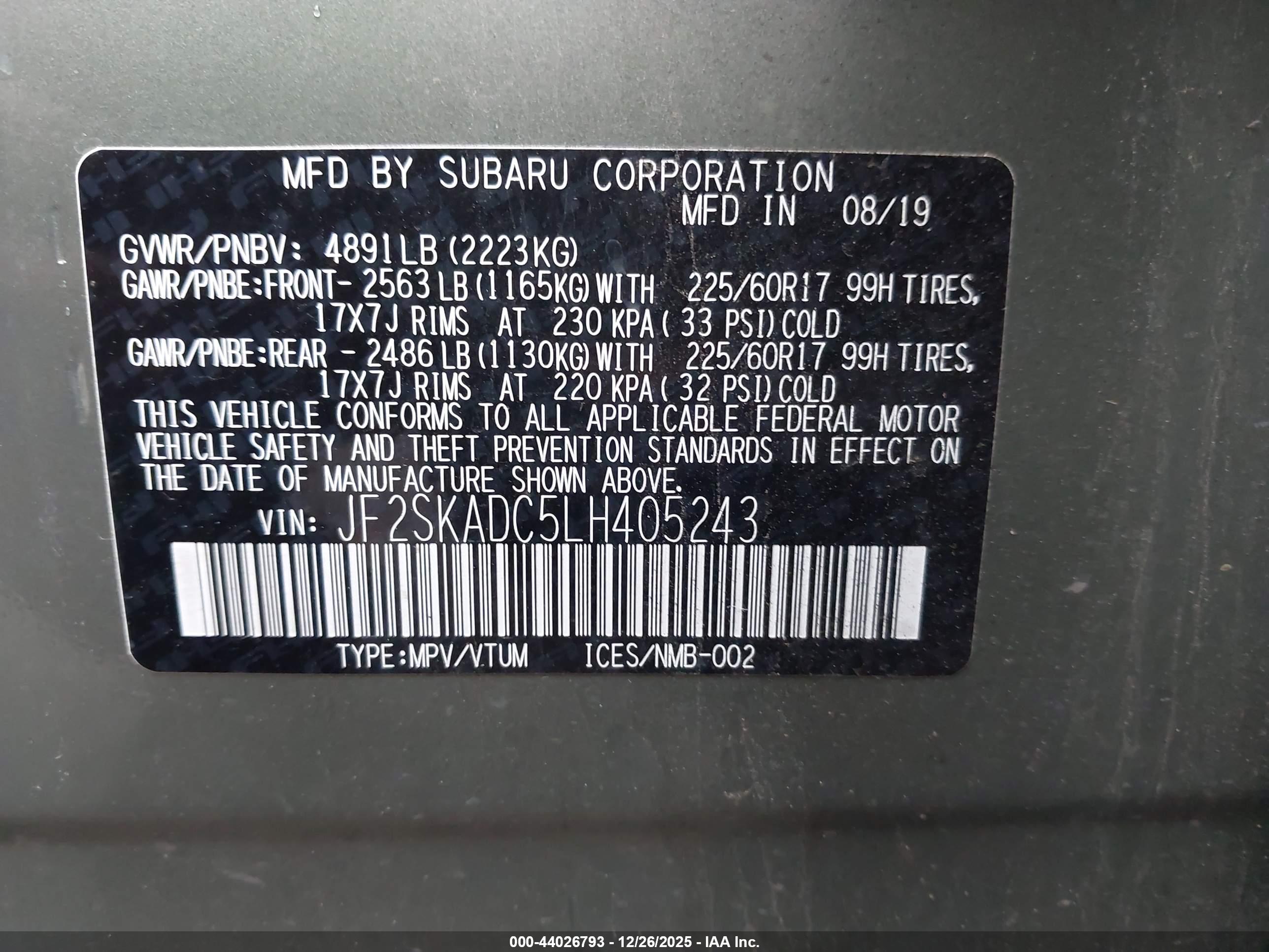 SUBARU FORESTER image 9