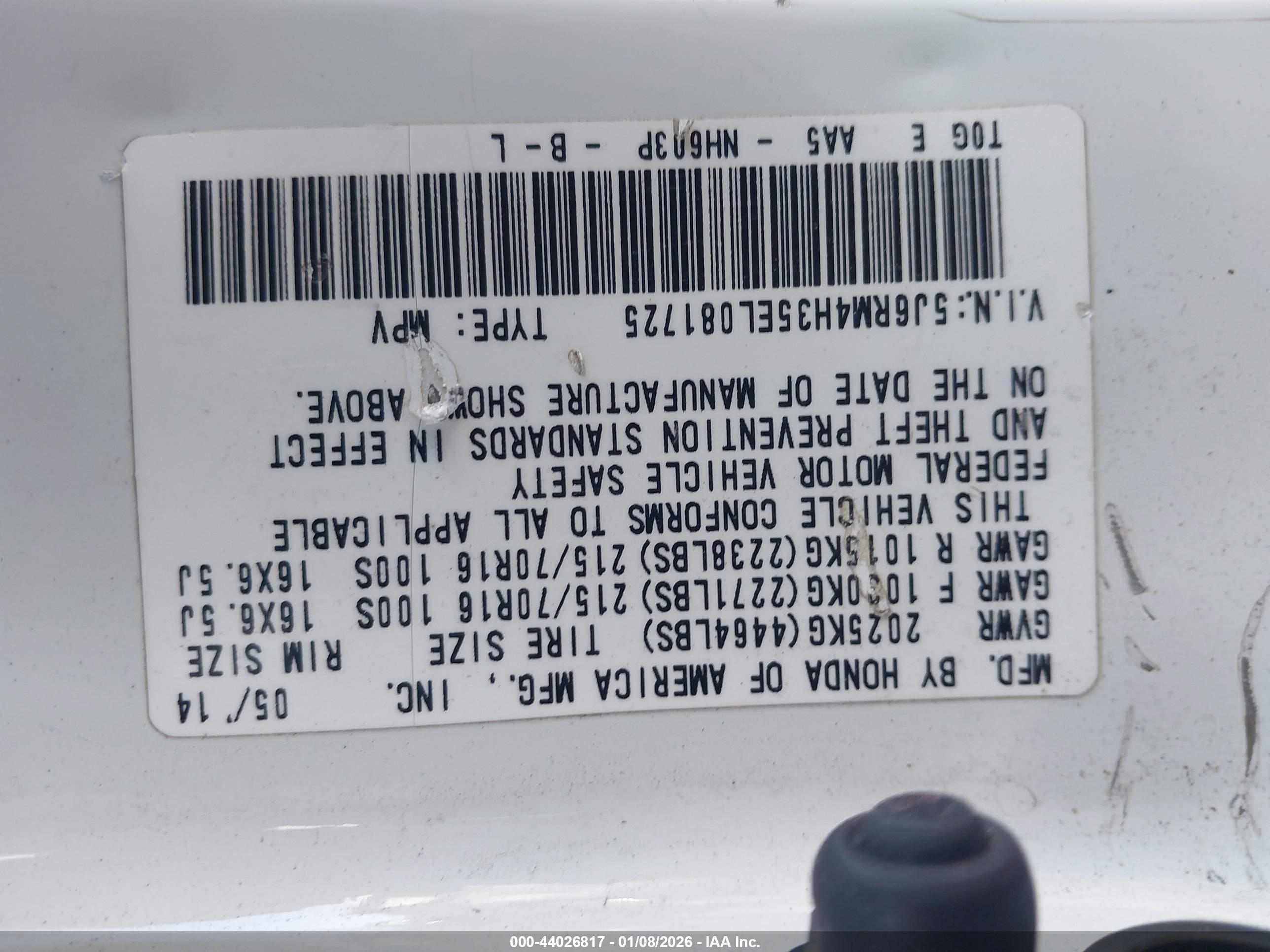 HONDA CR-V image 9