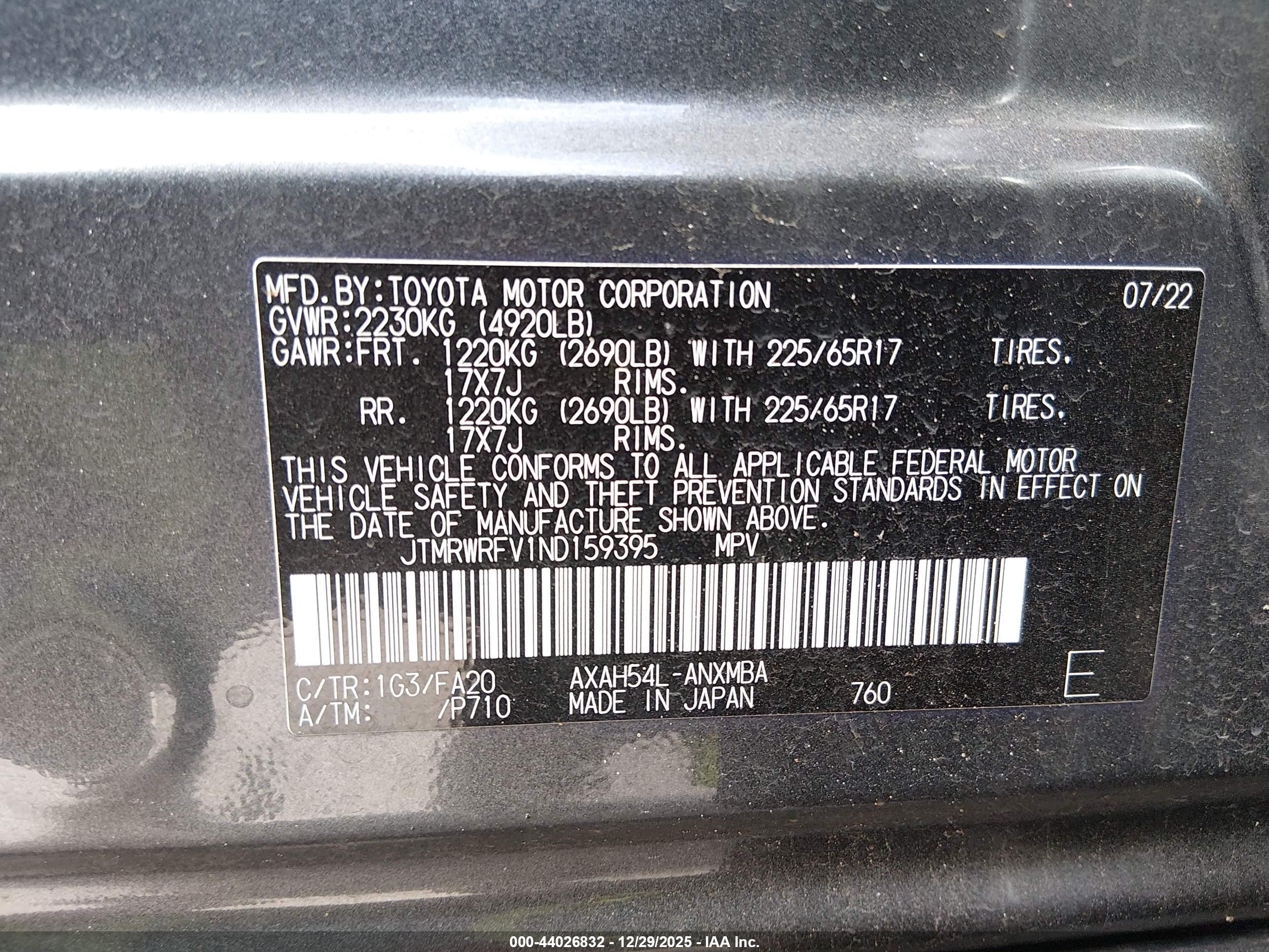 TOYOTA RAV4 image 9