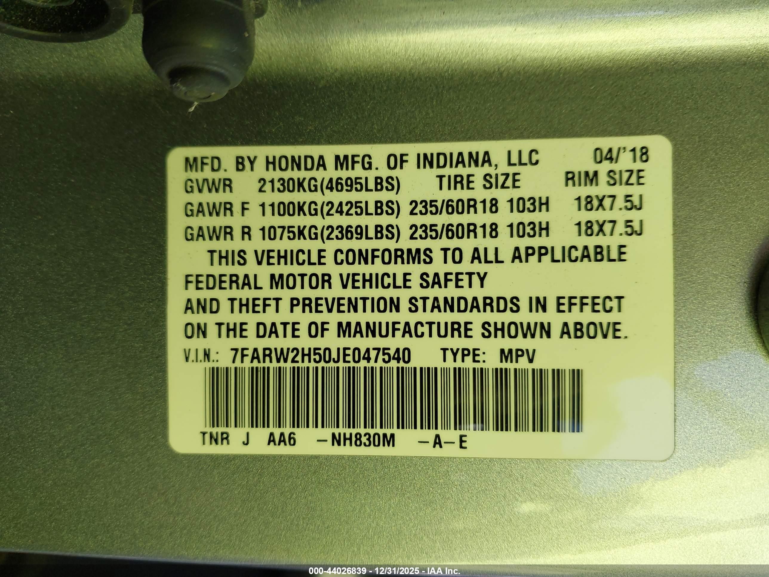 HONDA CR-V image 9