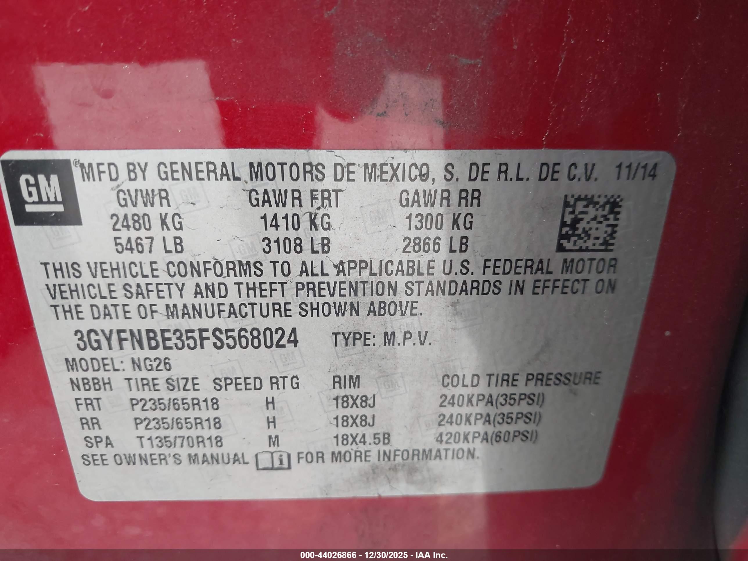 CADILLAC SRX image 9