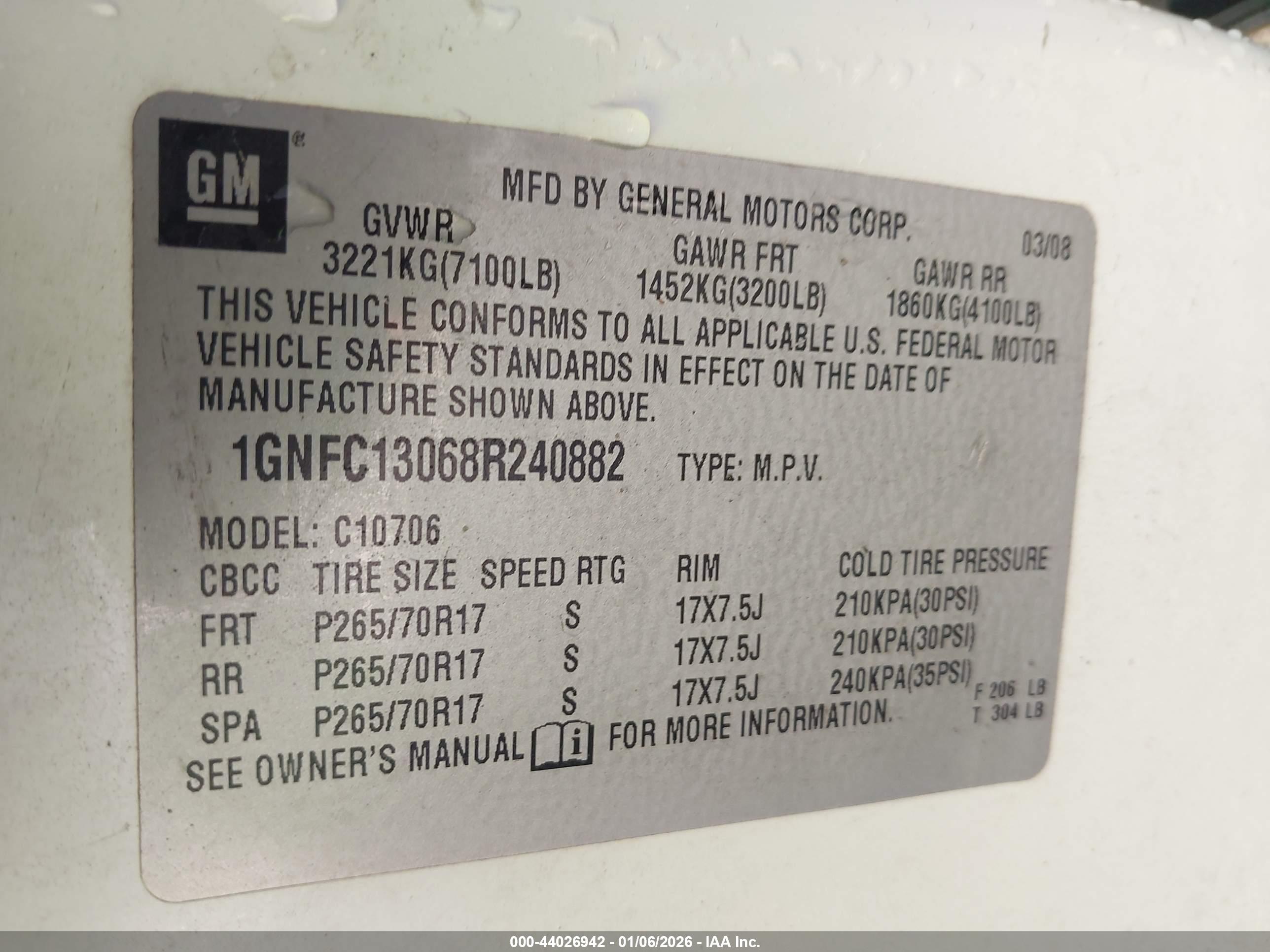 CHEVROLET TAHOE image 9