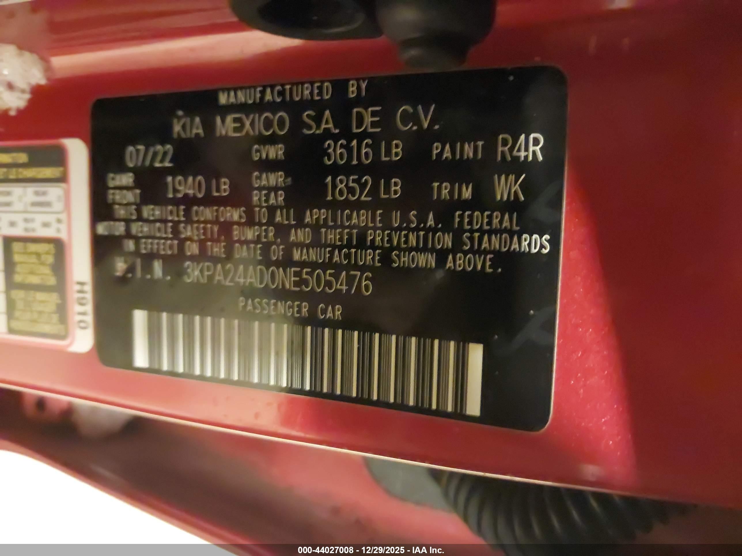 KIA RIO image 9