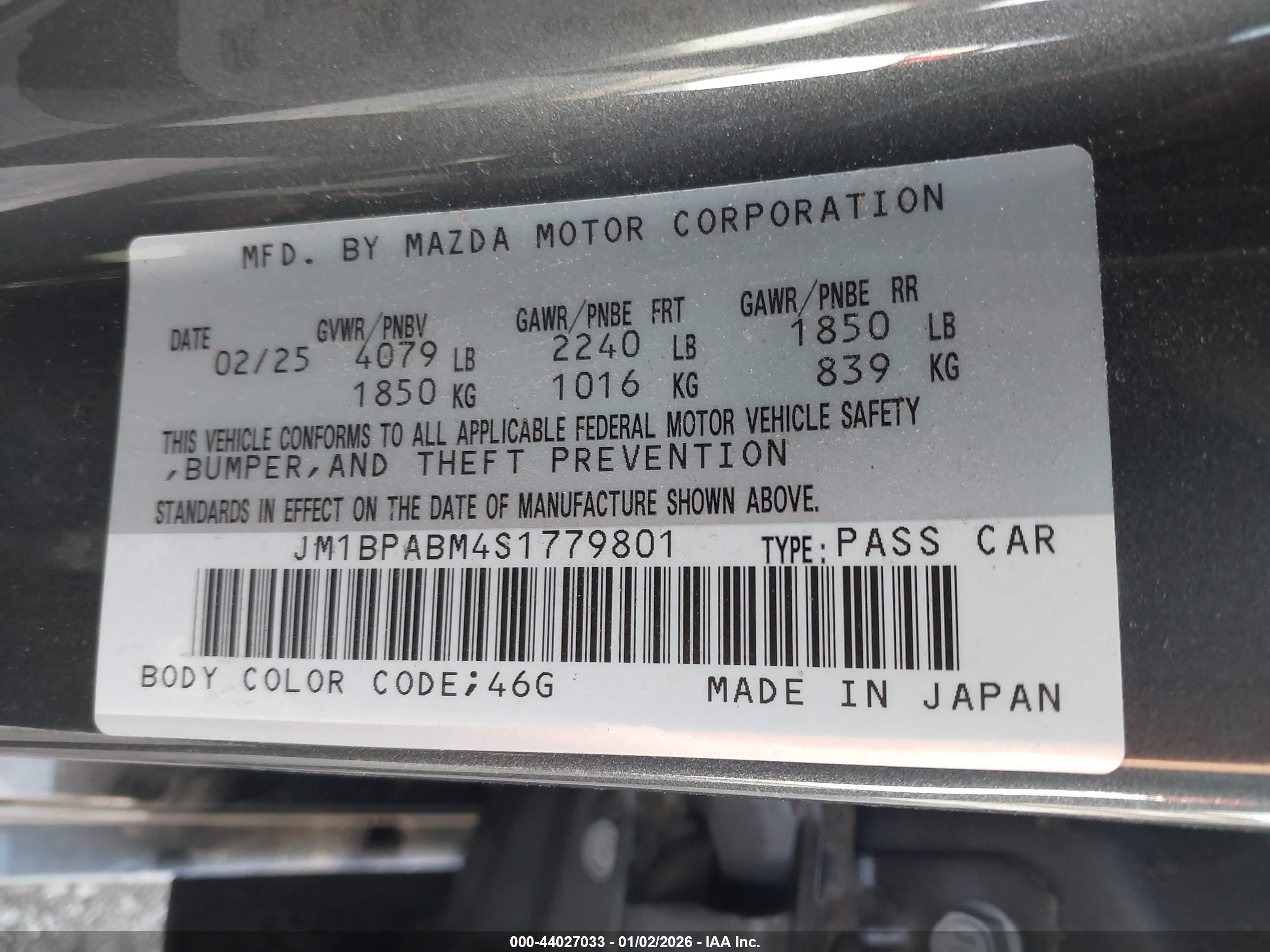 MAZDA MAZDA3 image 9