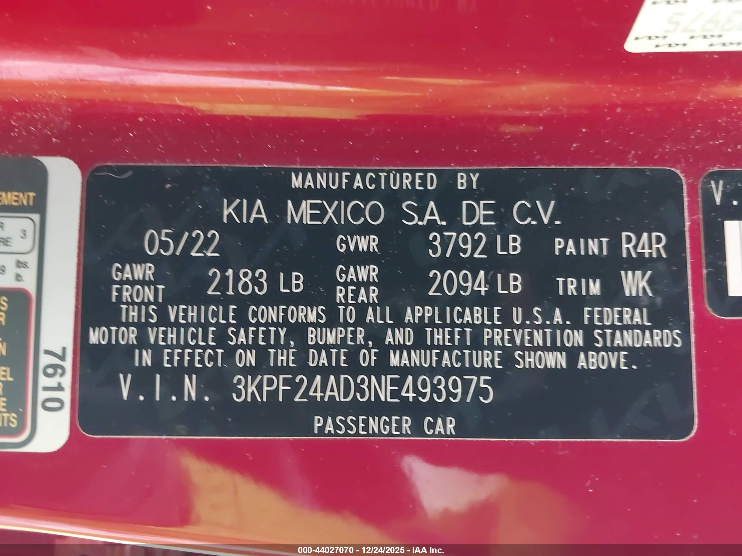 KIA FORTE image 9