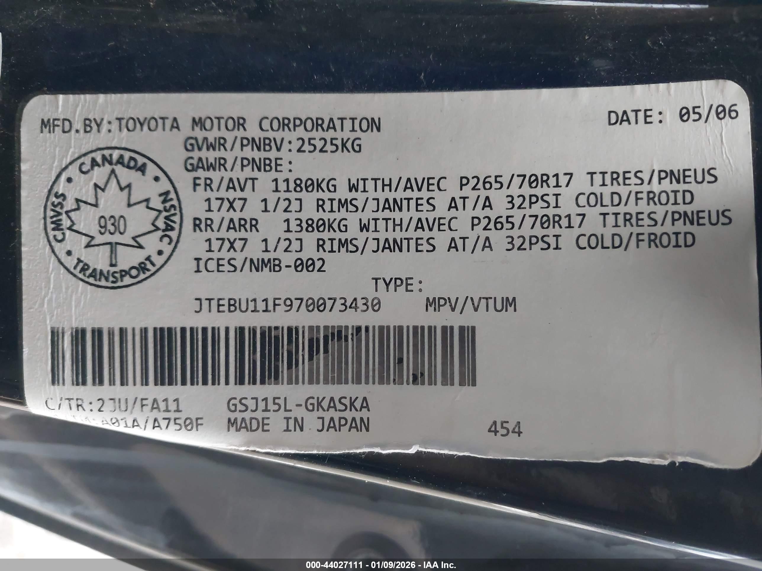 TOYOTA FJ image 9