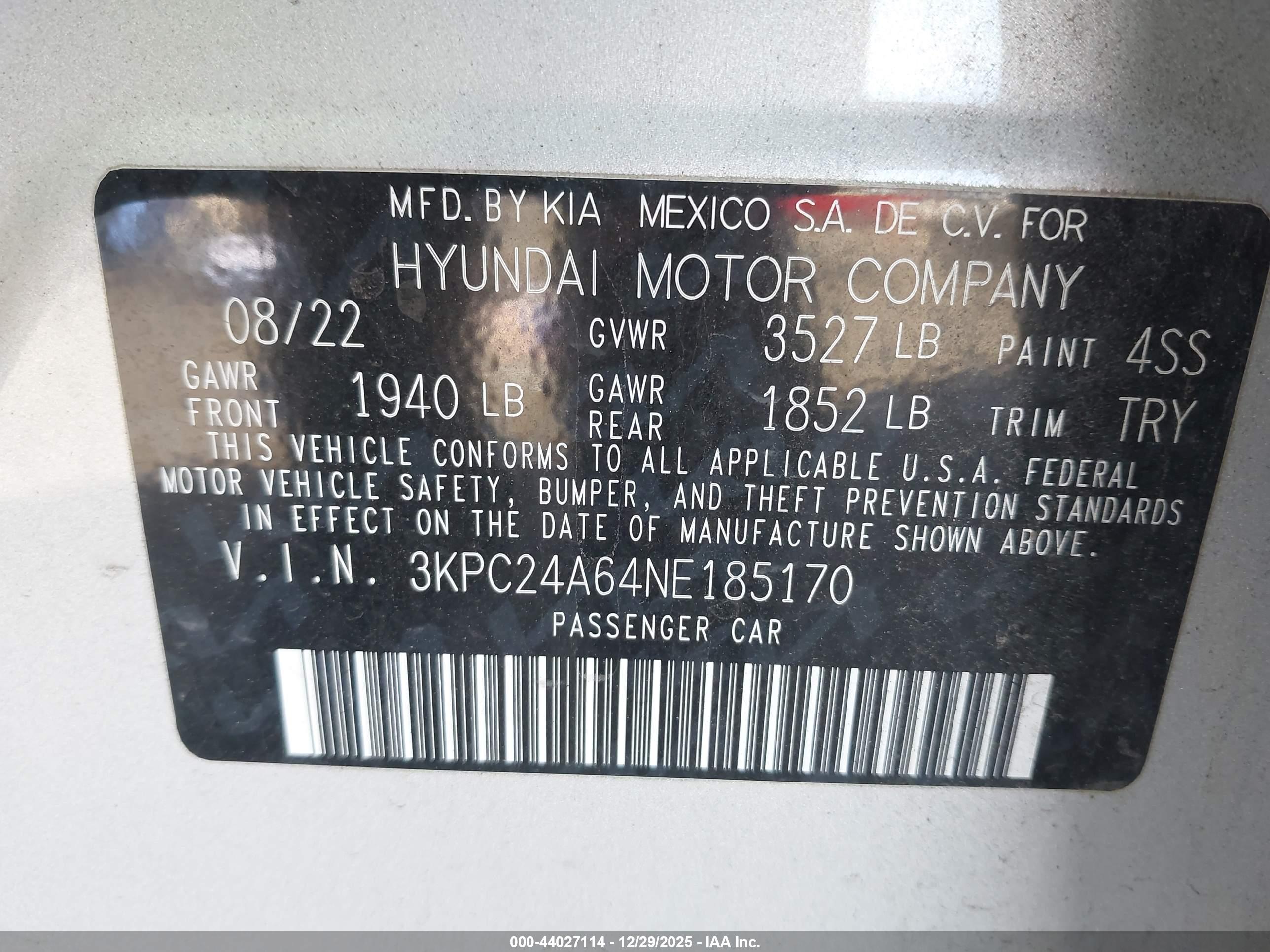 HYUNDAI ACCENT image 9