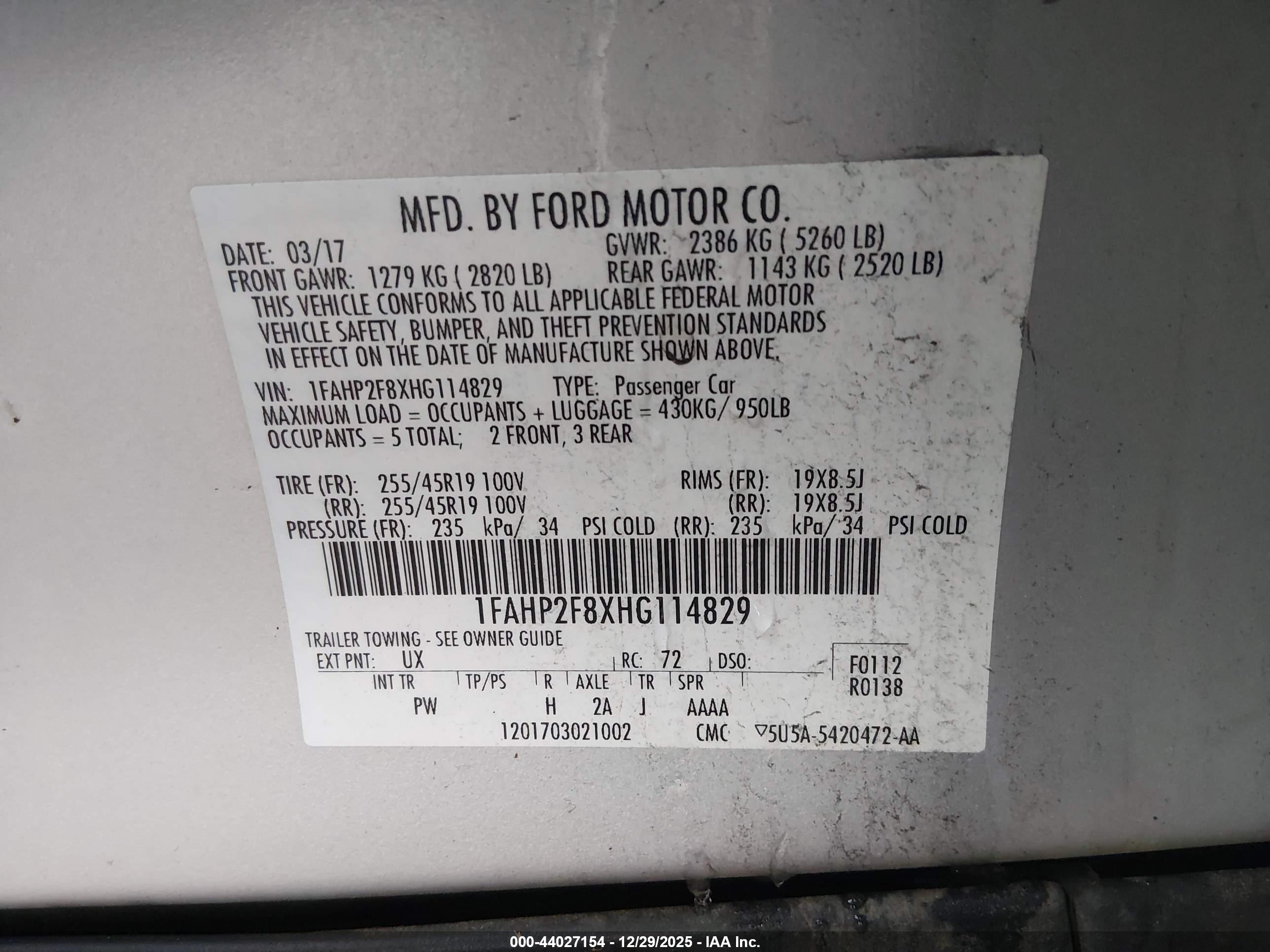 FORD TAURUS image 9