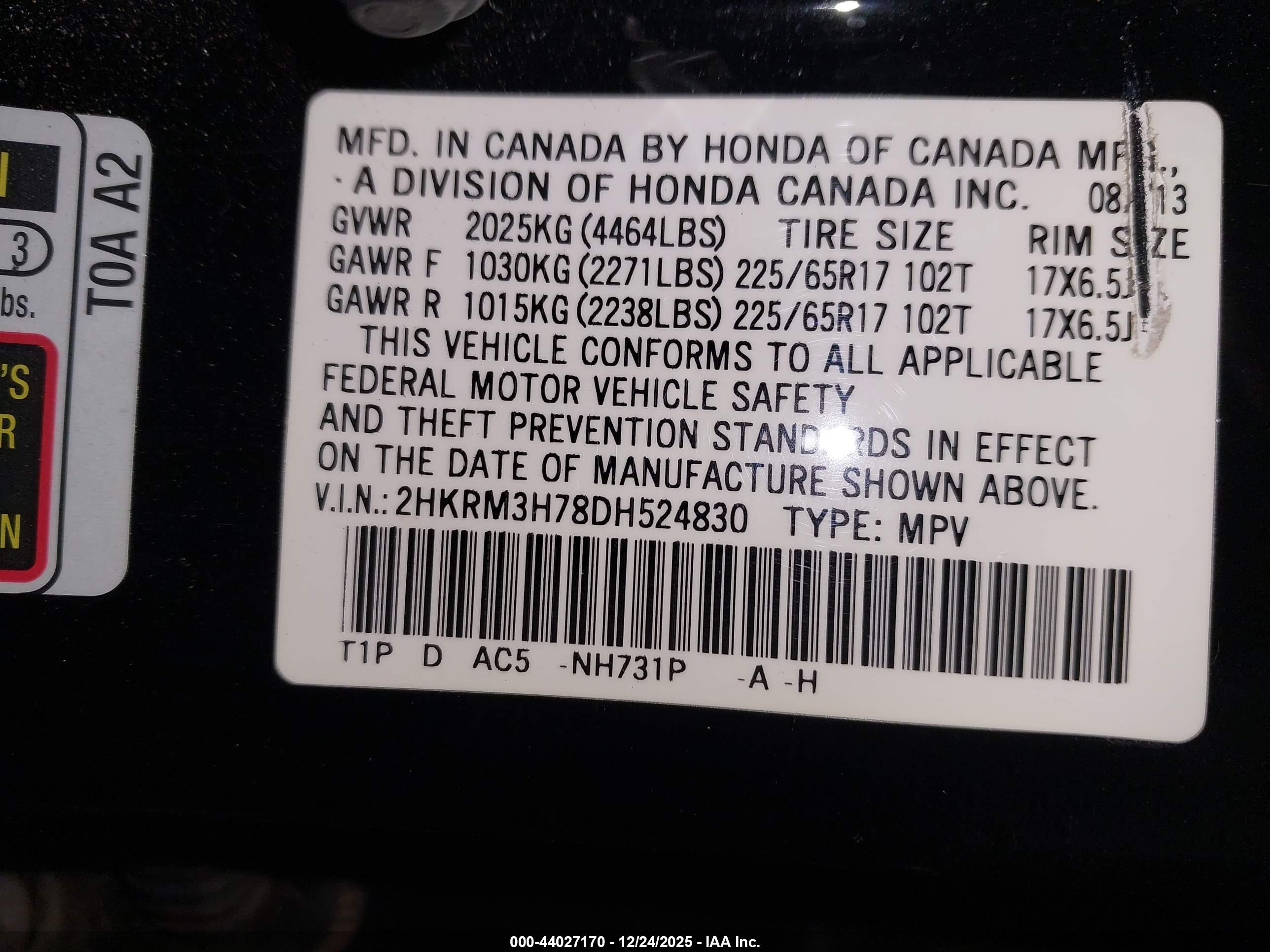 HONDA CR-V image 9