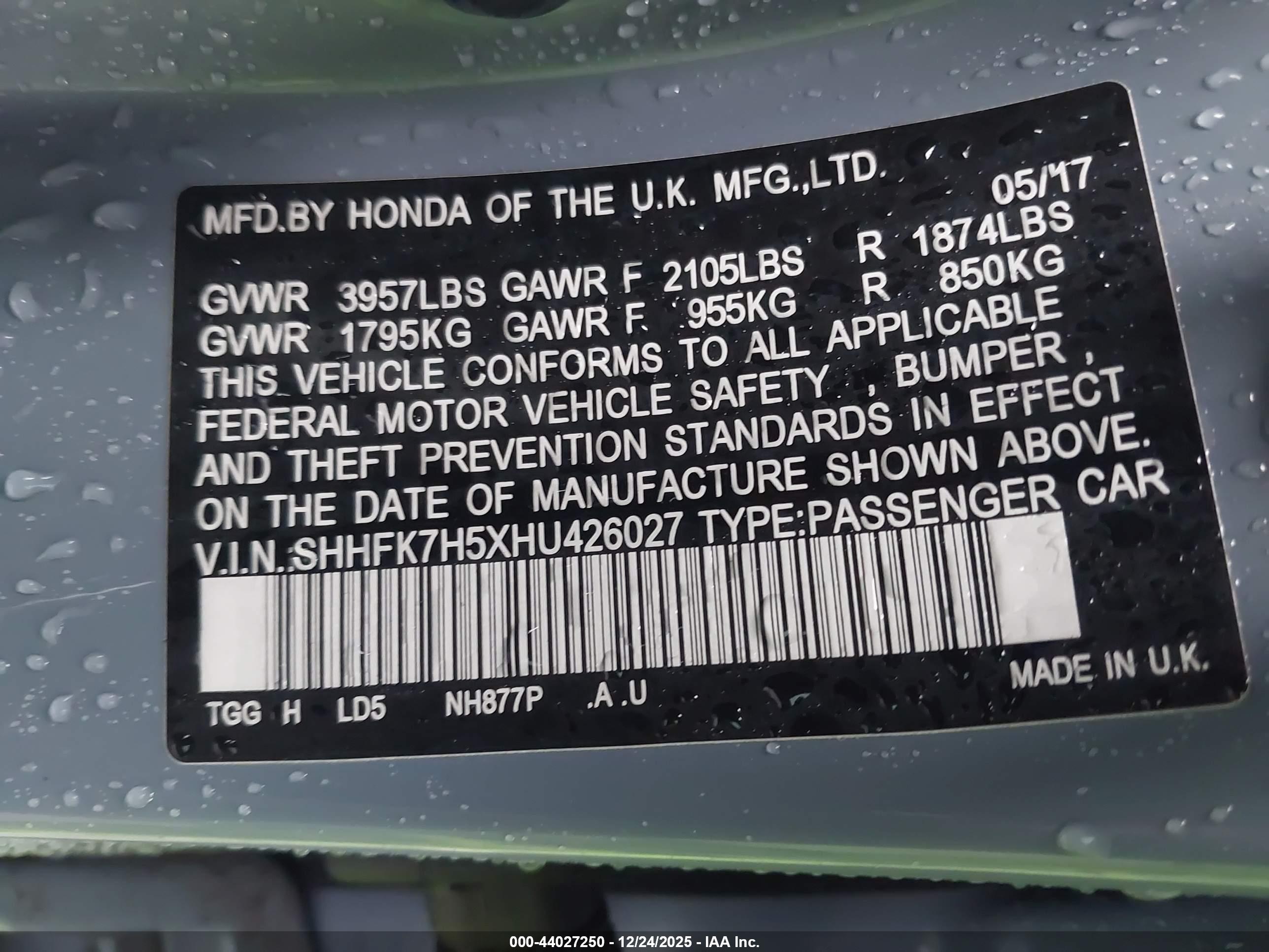 HONDA CIVIC image 9